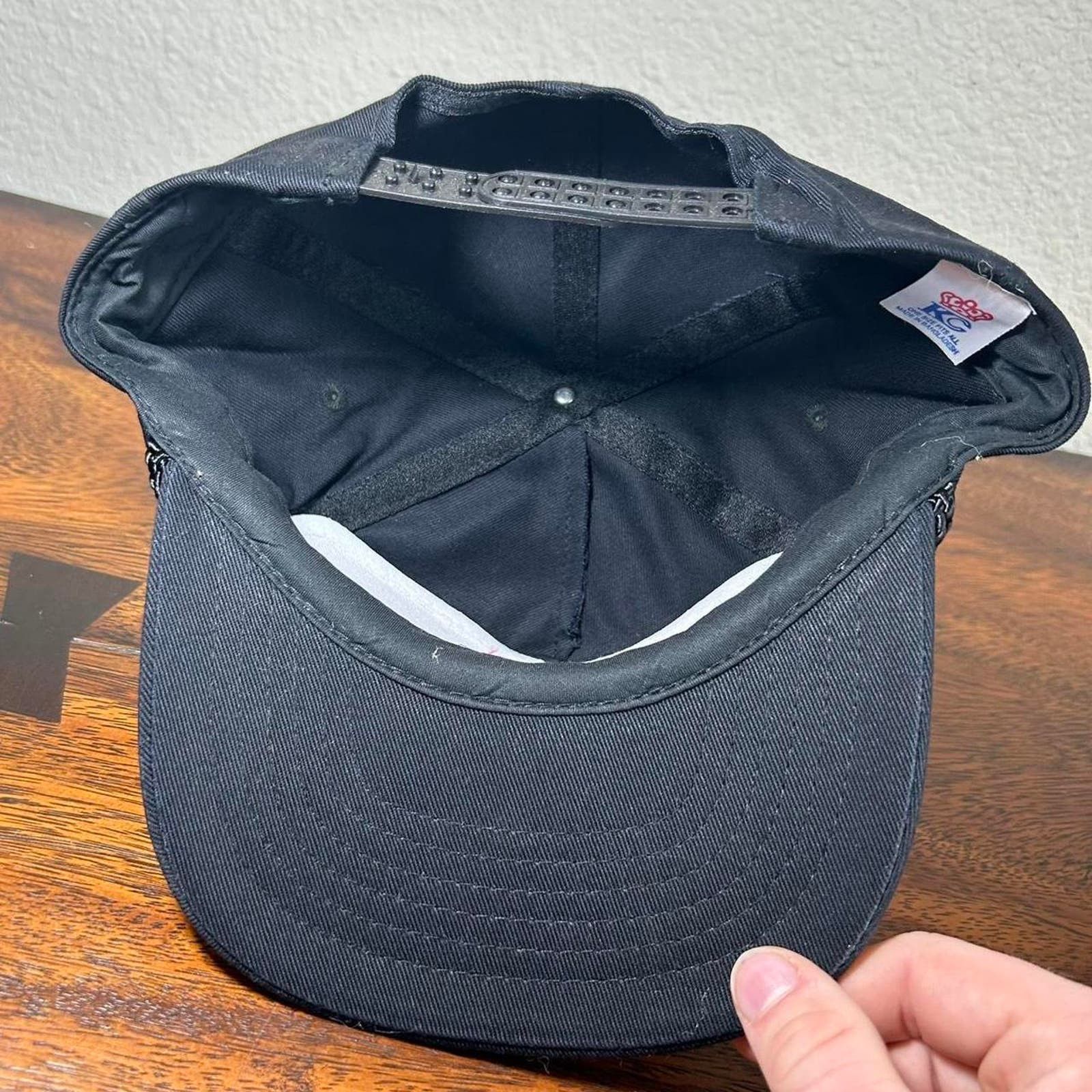 Vintage XD-3 Exxon Oil black hat Size ONE SIZE - 2 Thumbnail