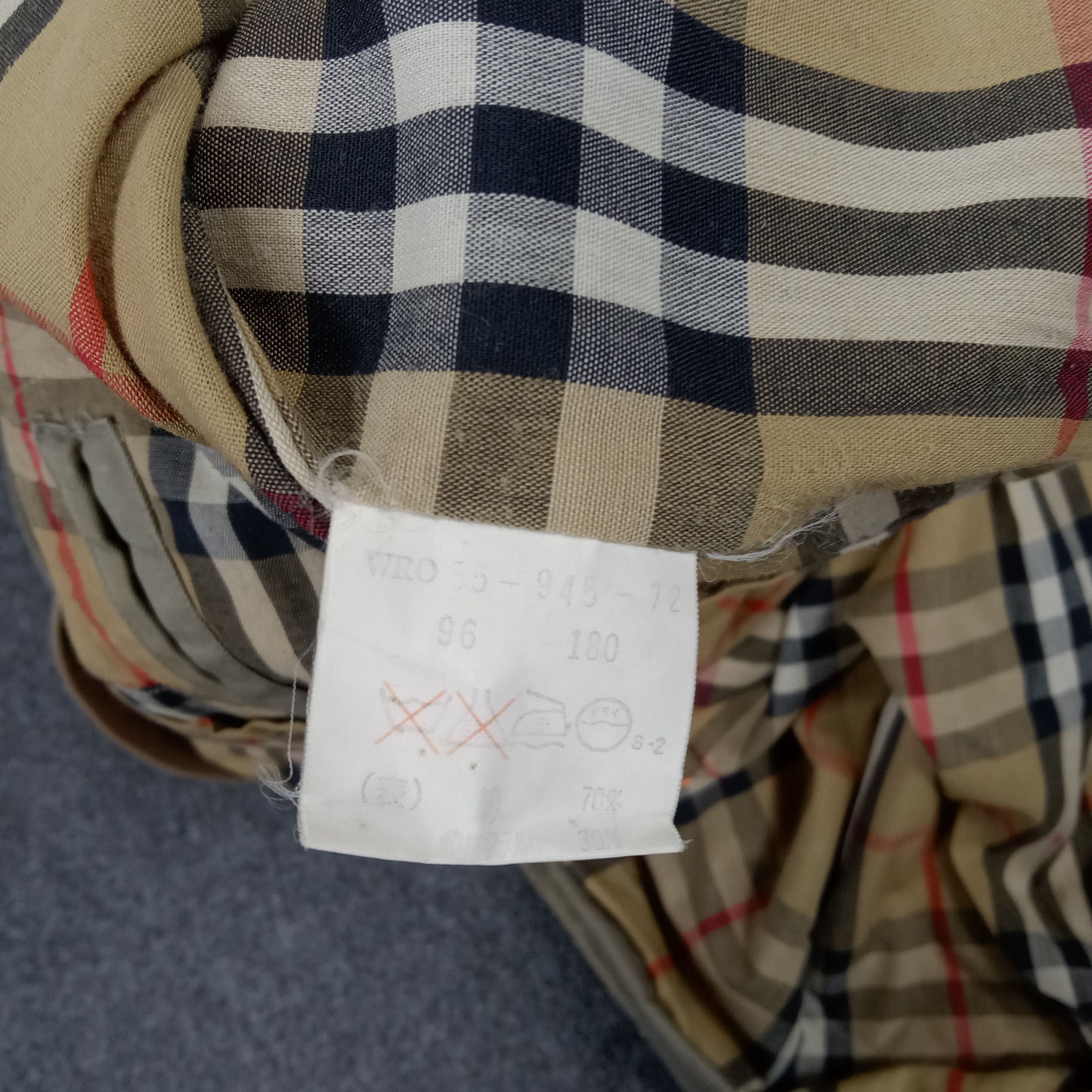 Burberry × Vintage Burberry Italian Brand Trench Coat Jacket Size US XL / EU 56 / 4 - 8 Thumbnail