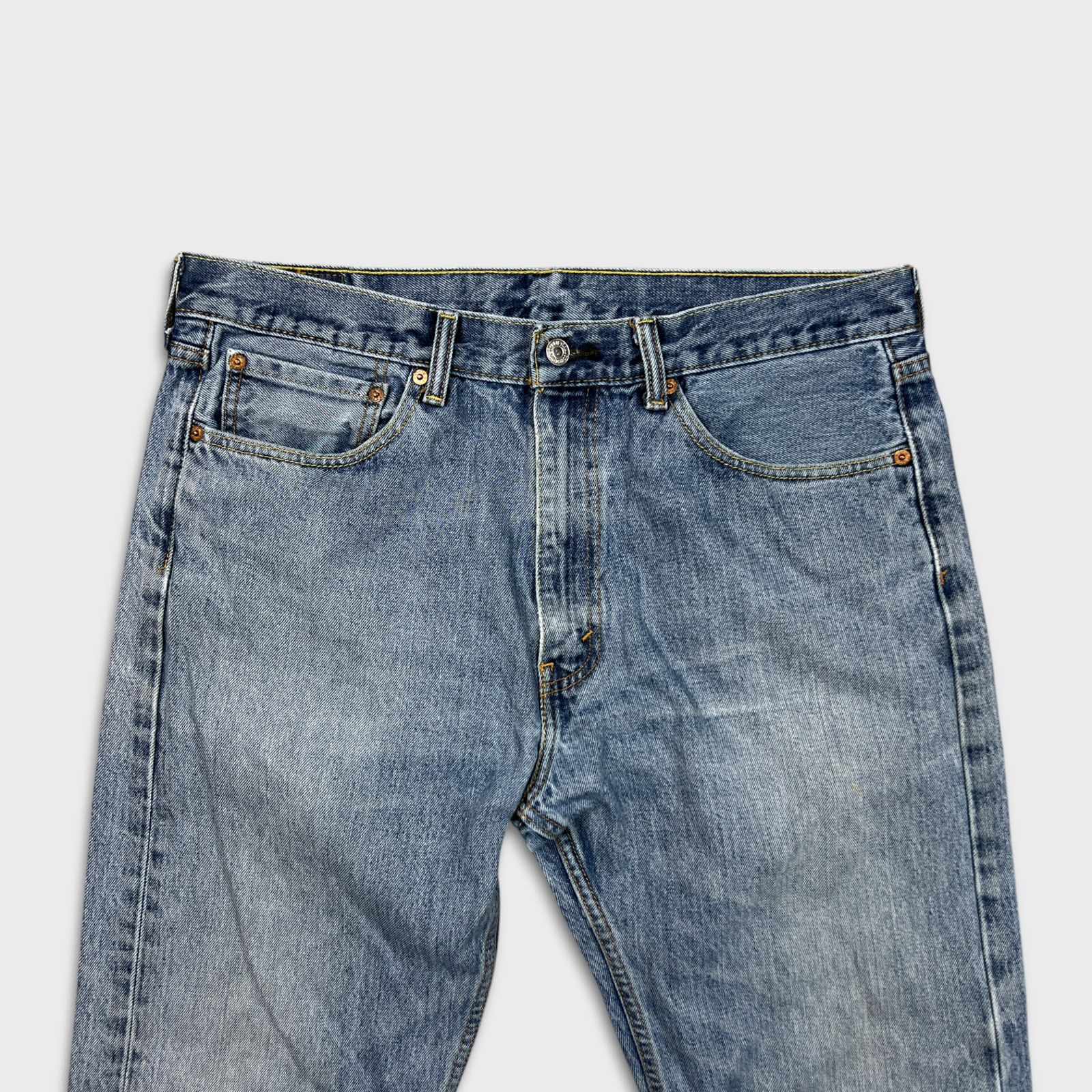 Levi's × Vintage Levi's 505 Jeans 36x32 Original Straight Leg Denim Pants Size US 36 / EU 52 - 2 Thumbnail