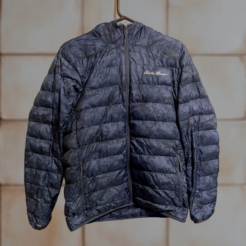 Eddie Bauer Eddie Bauer EB650 Men’s M Down Fill Quilted Puffer Jacket J1915 Size US M / EU 48-50 / 2 - 1 Thumbnail