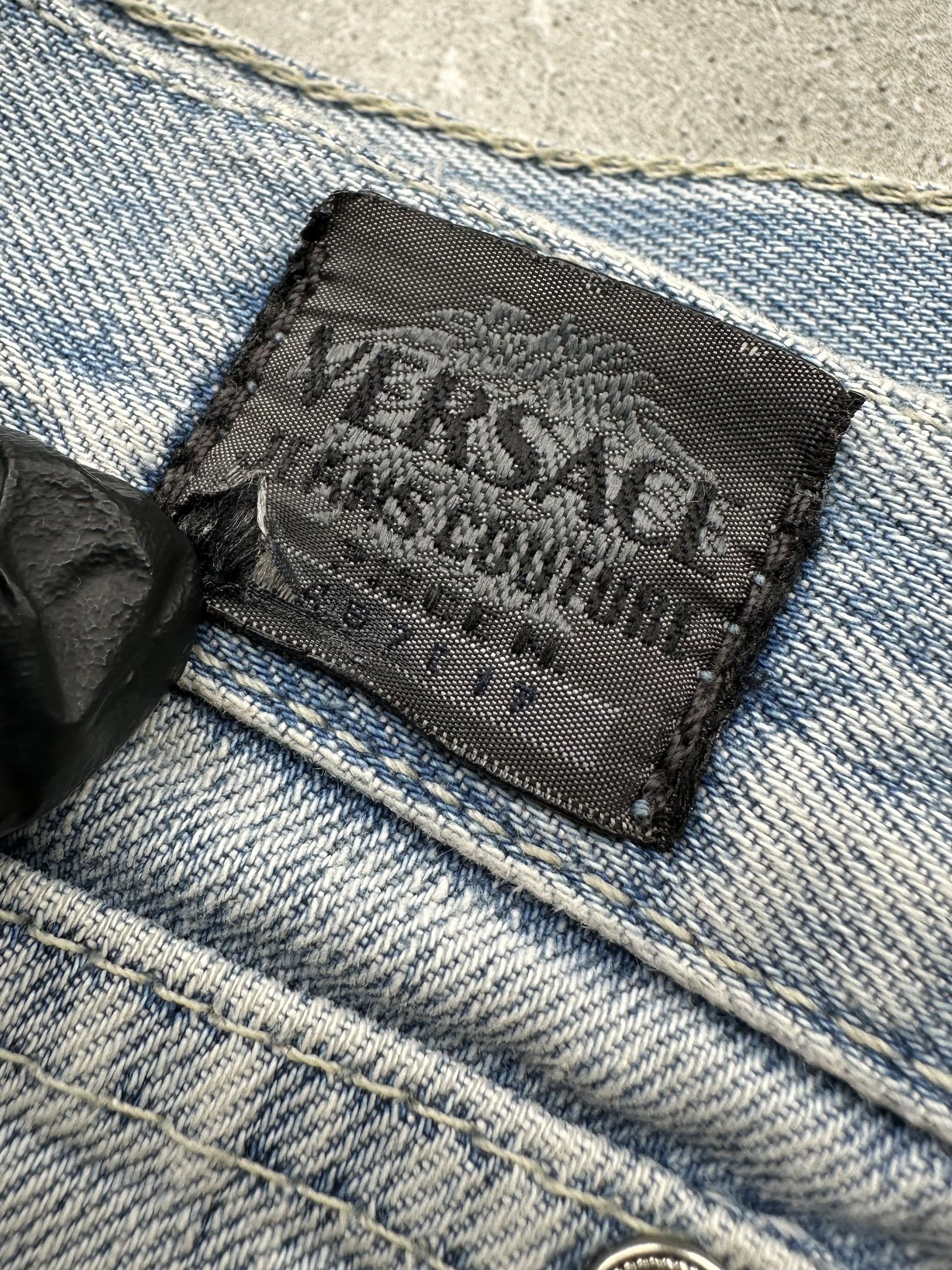 Versace Jeans Couture × Vintage Versace Jeans Couture Vintage Mini Skirt Size 26" / US 2 / IT 38 - 6 Thumbnail