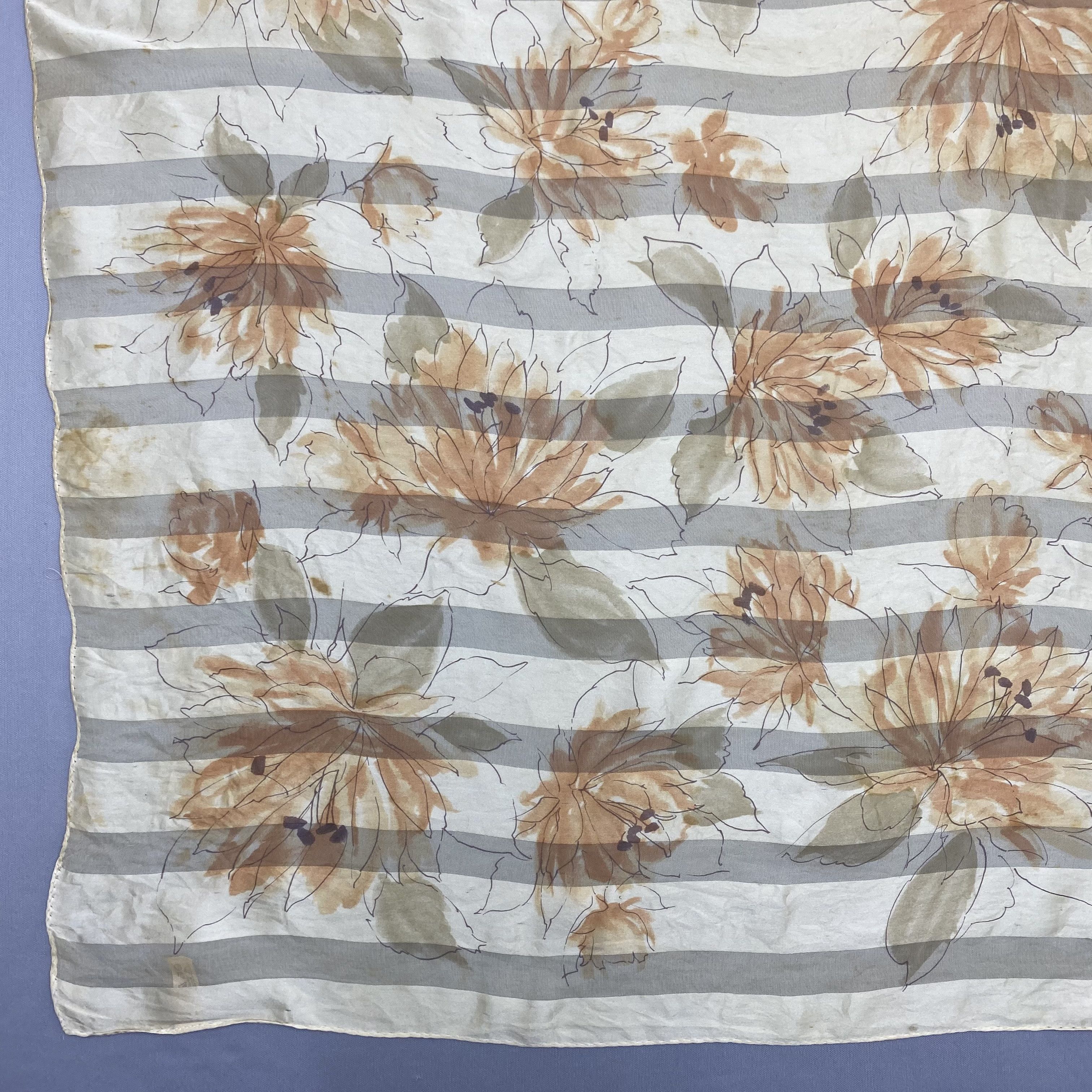Japanese Brand Vintage Franck Olivier SILK Scarf Twill Stole Wraps Scarves Size ONE SIZE - 8 Thumbnail