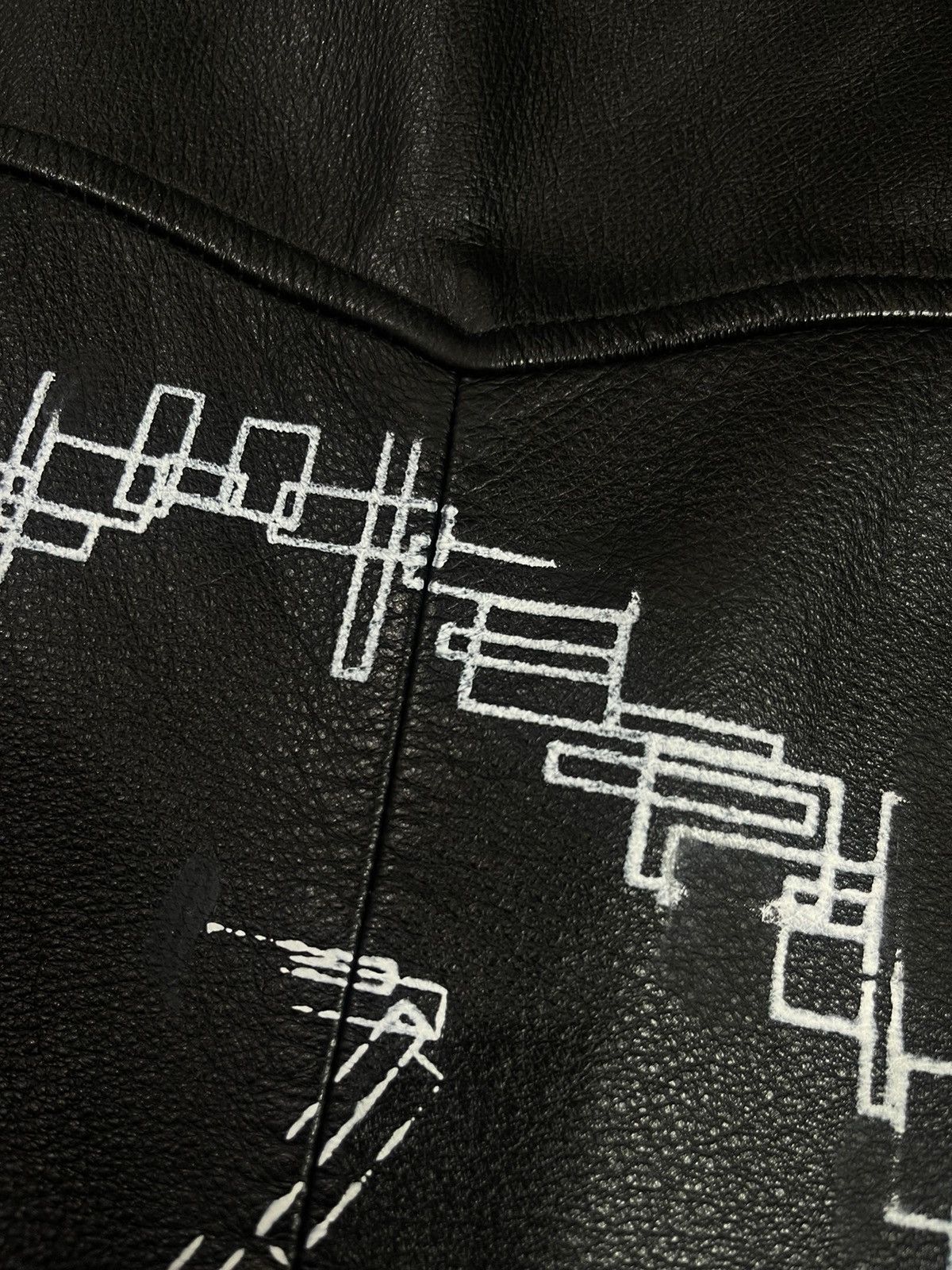 Wilsons Leather Åbstract 7-Ball Leather Jacket Size US M / EU 48-50 / 2 - 7 Thumbnail