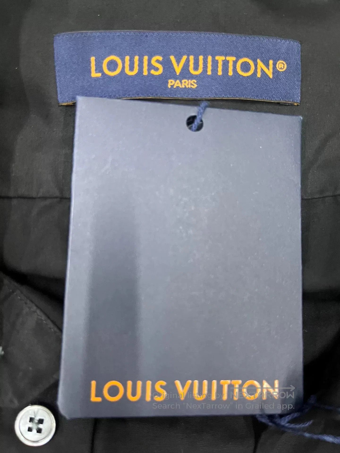 Louis Vuitton louis vuitton regular dna poplin shirt black. Size US S / EU 44-46 / 1 - 3 Thumbnail