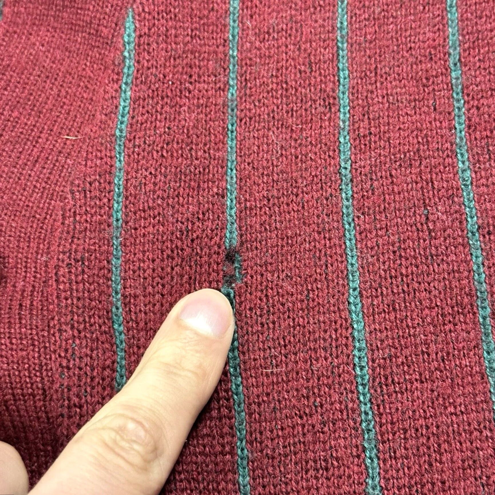 Gap VINTAGE Gap 90s Wool Button Front Striped Grandpa Cardigan Mens M Knit All Seasons Size US M / EU 48-50 / 2 - 3 Thumbnail