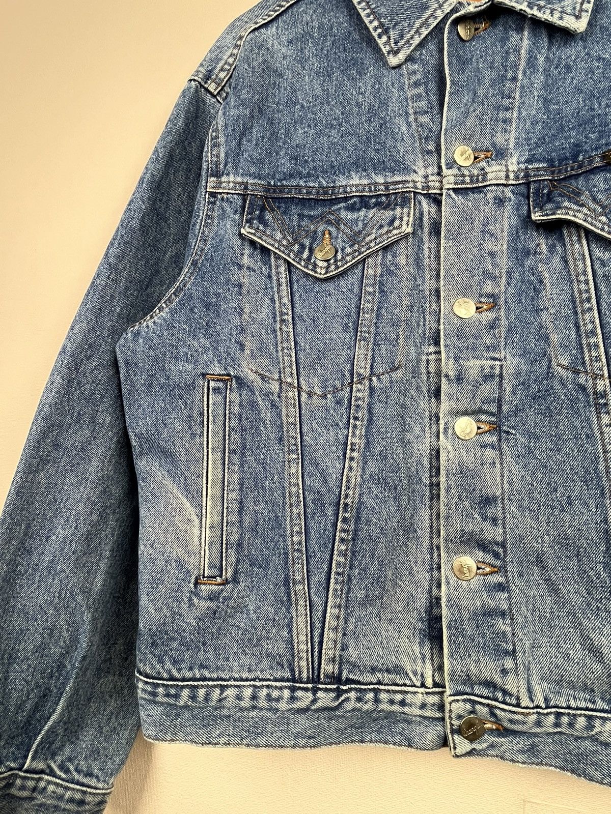 Lee vintage lee distressed denim cowboy jacket blue size m Size US M / EU 48-50 / 2 - 5 Thumbnail