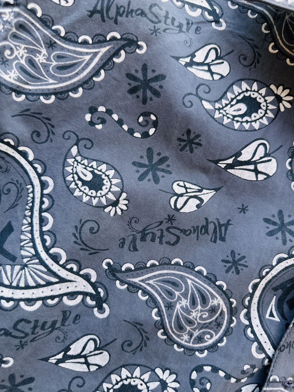 AlphaStyle Alphastyle Hawaiian Shirt Men Size Small Oversized Paisley Size US S / EU 44-46 / 1 - 3 Thumbnail