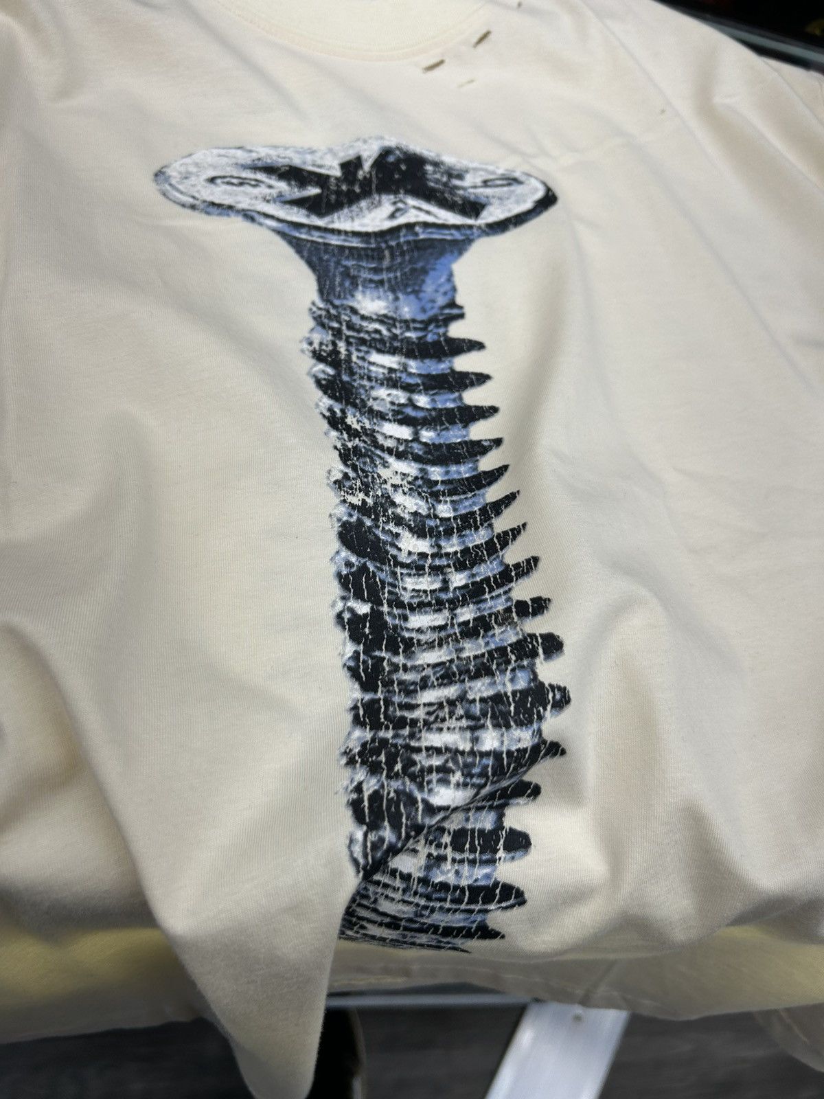 Vertabrae Vertabrae Screw Tee White Size US XL / EU 56 / 4 - 6 Thumbnail