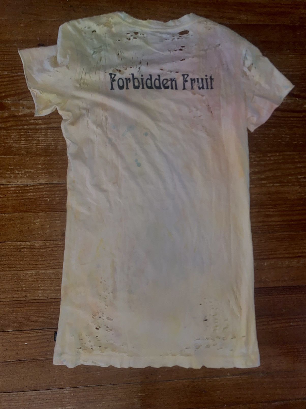 If Six Was Nine LGB “forbidden fruit” thrashed v neck tee shirt ...