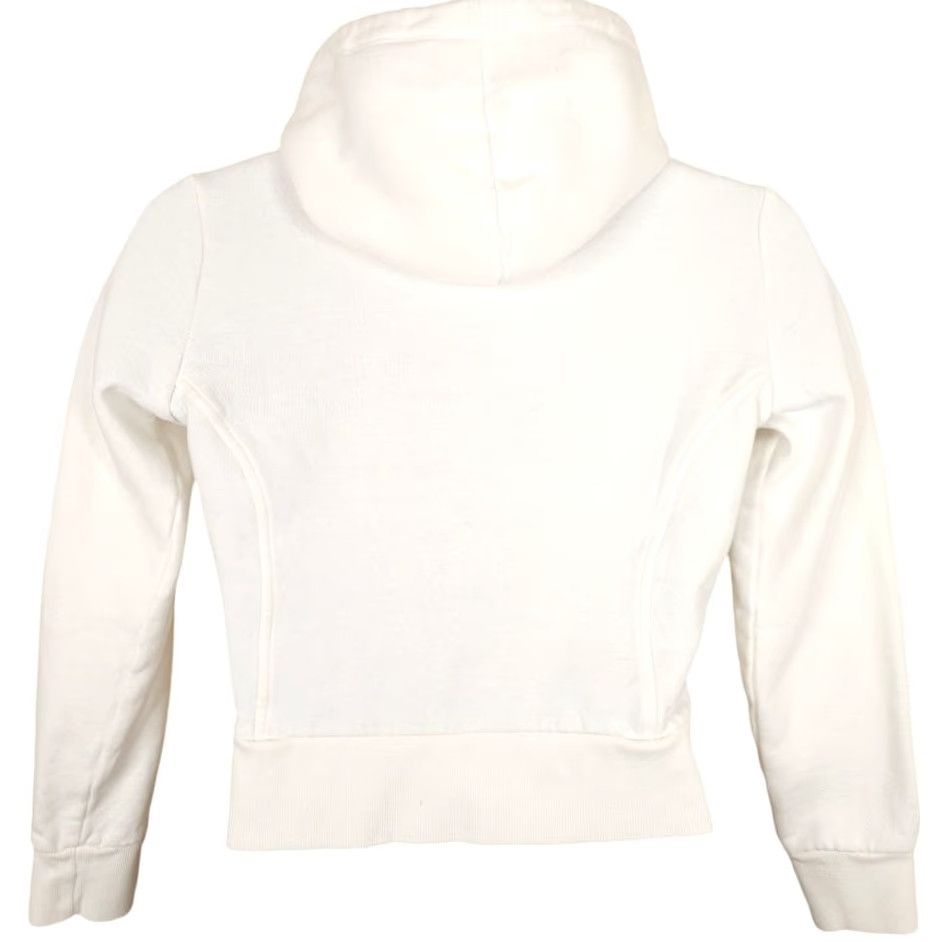 Southpole VINTAGE? Southpole Sweatshirt Hoodie Womens Size Small White Crop Top Y2K Retro Full Zip Size S / US 4 / IT 40 - 4 Thumbnail