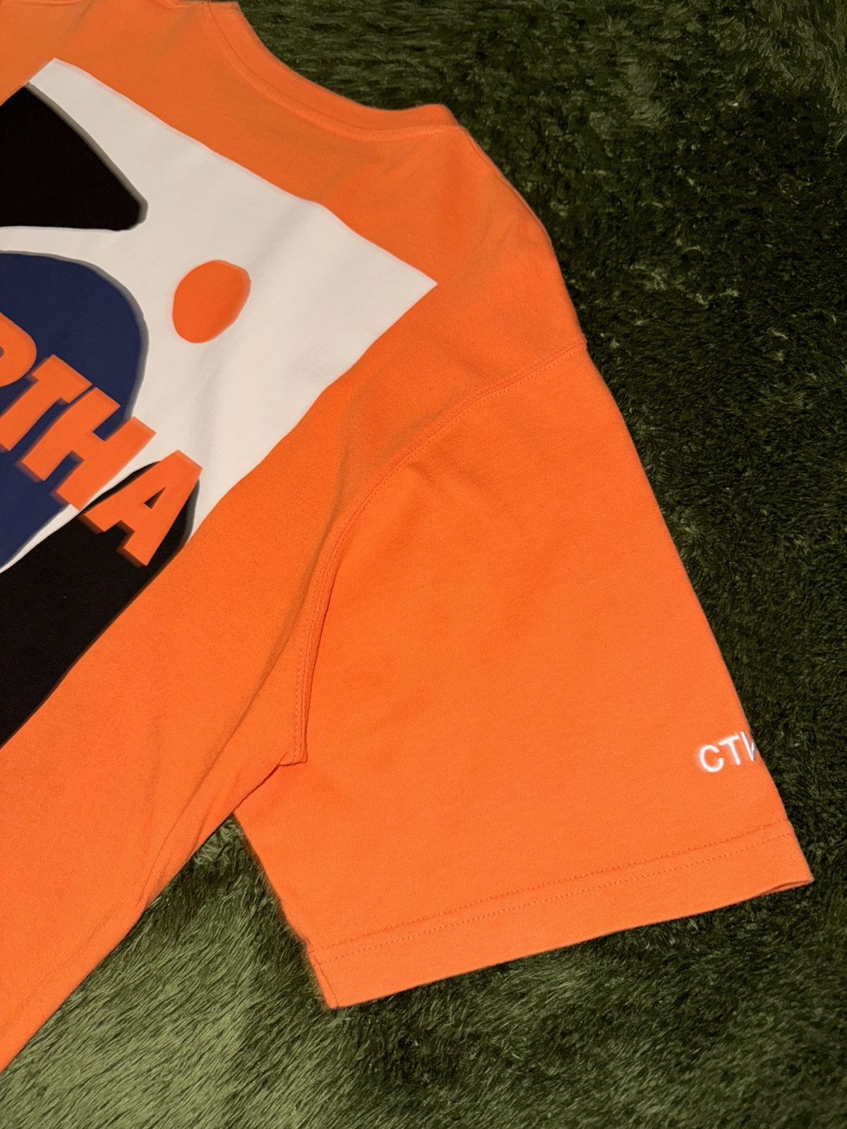 Heron Preston [M] Heron Preston “Martha” Graphic Loose Fit T-Shirt Orange Size US M / EU 48-50 / 2 - 10 Thumbnail