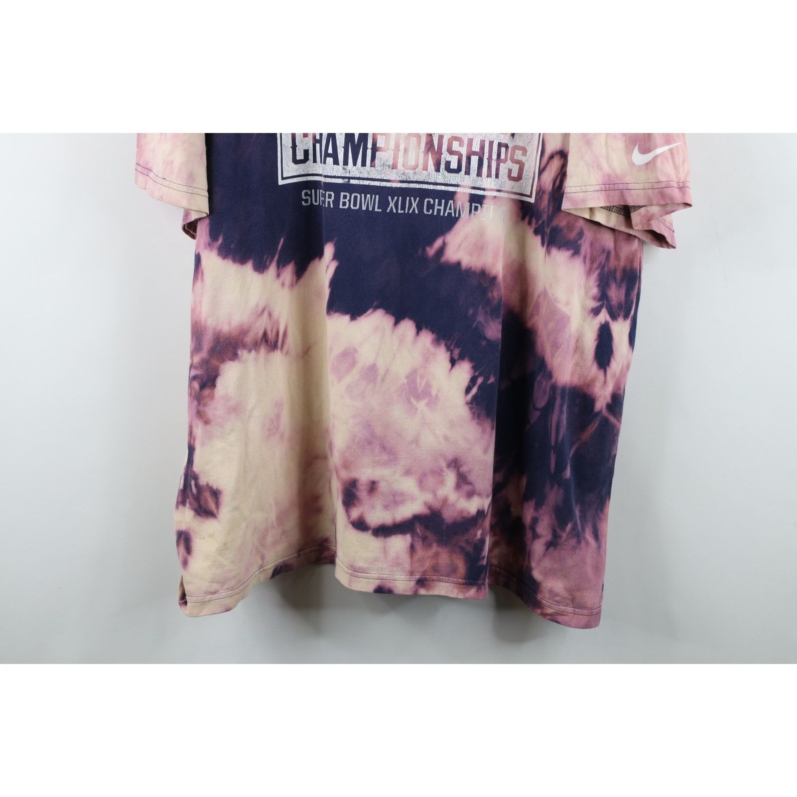 Nike Nike Acid Wash Super Bowl New England Patriots T-Shirt Size US XXL / EU 58 / 5 - 3 Thumbnail
