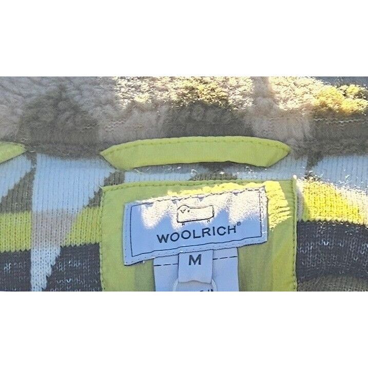 Woolrich Woolen Mills Jacquard Sherpa Fleece Jacket Size M / US 6-8 / IT 42-44 - 3 Thumbnail