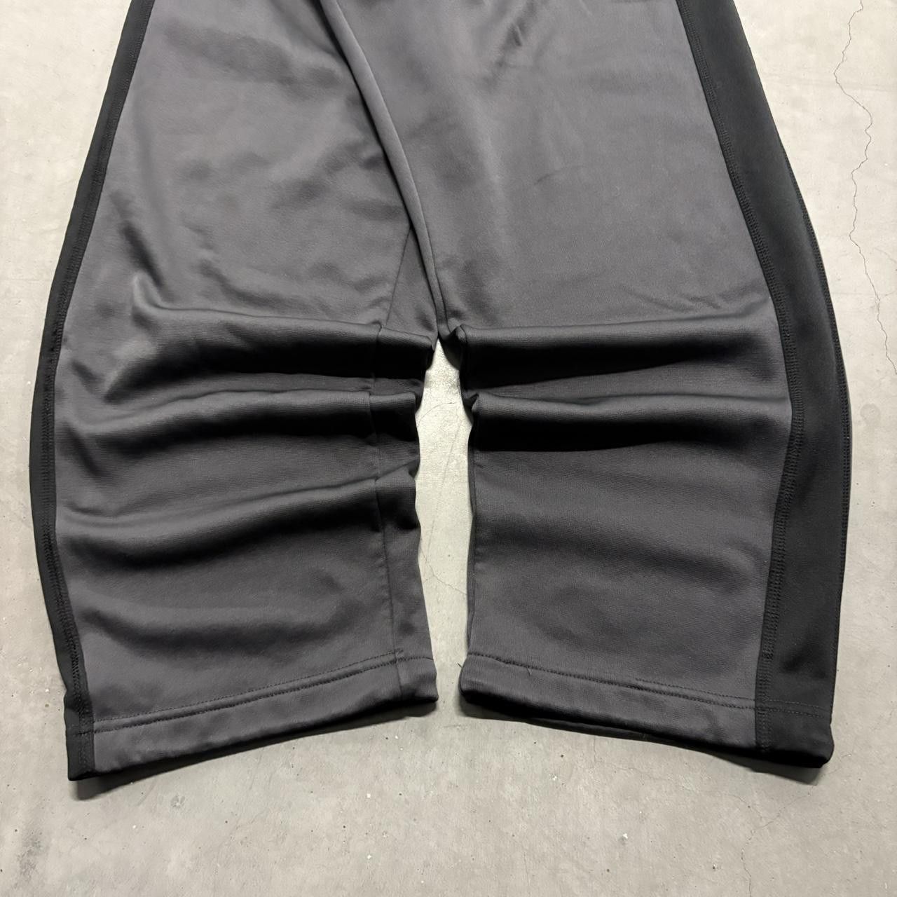 Nike Crazy Vintage Y2K/2000s Baggy Nike Black Striped Swoosh SweatPants! Size US 30 / EU 46 - 4 Thumbnail
