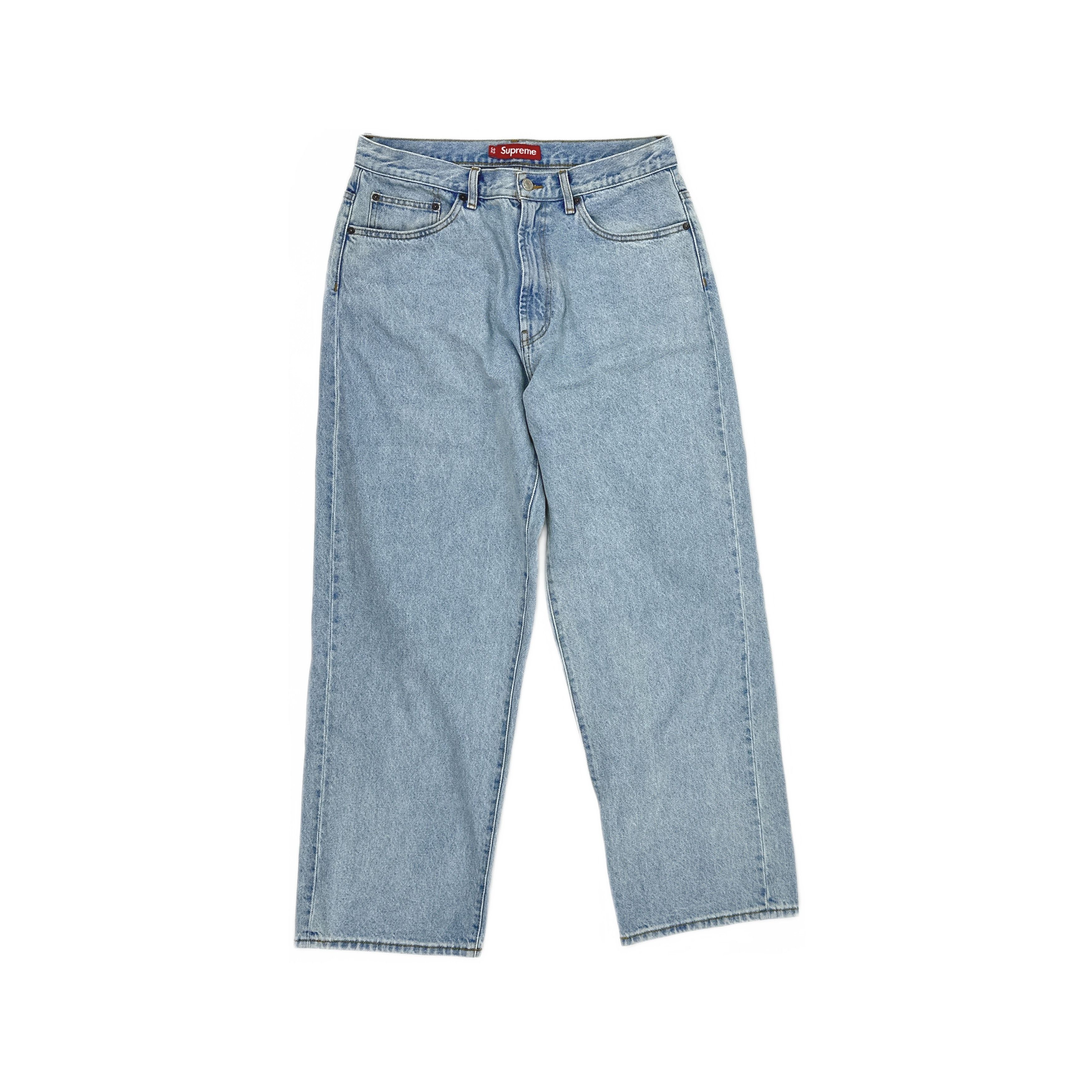 Supreme Supreme Bandana Paisley Jacquard Baggy Jeans Blue Size 32