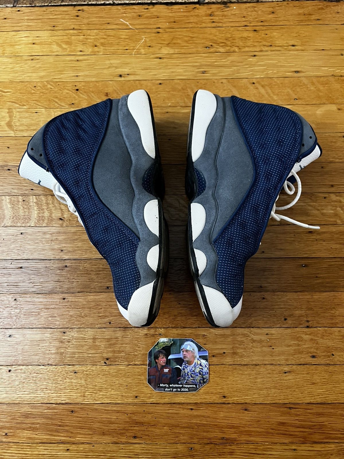 Jordan Brand Flint Blue 13s Size US 9.5 / EU 42-43 - 2 Thumbnail