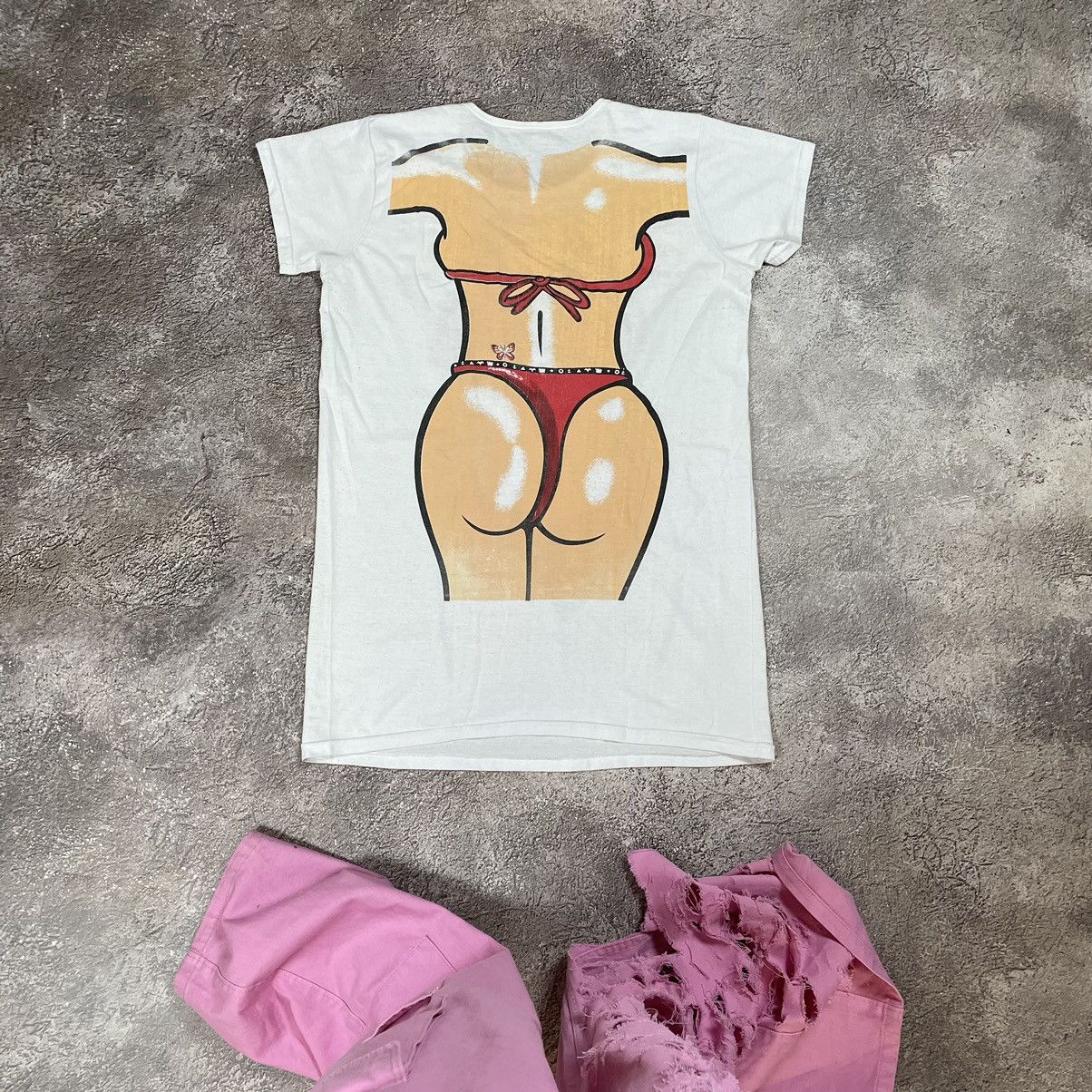 Vintage Vintage Y2K ADULT LOGO SEXY GIRL ASS PORNO STYLE L Size US L / EU 52-54 / 3 - 6 Thumbnail