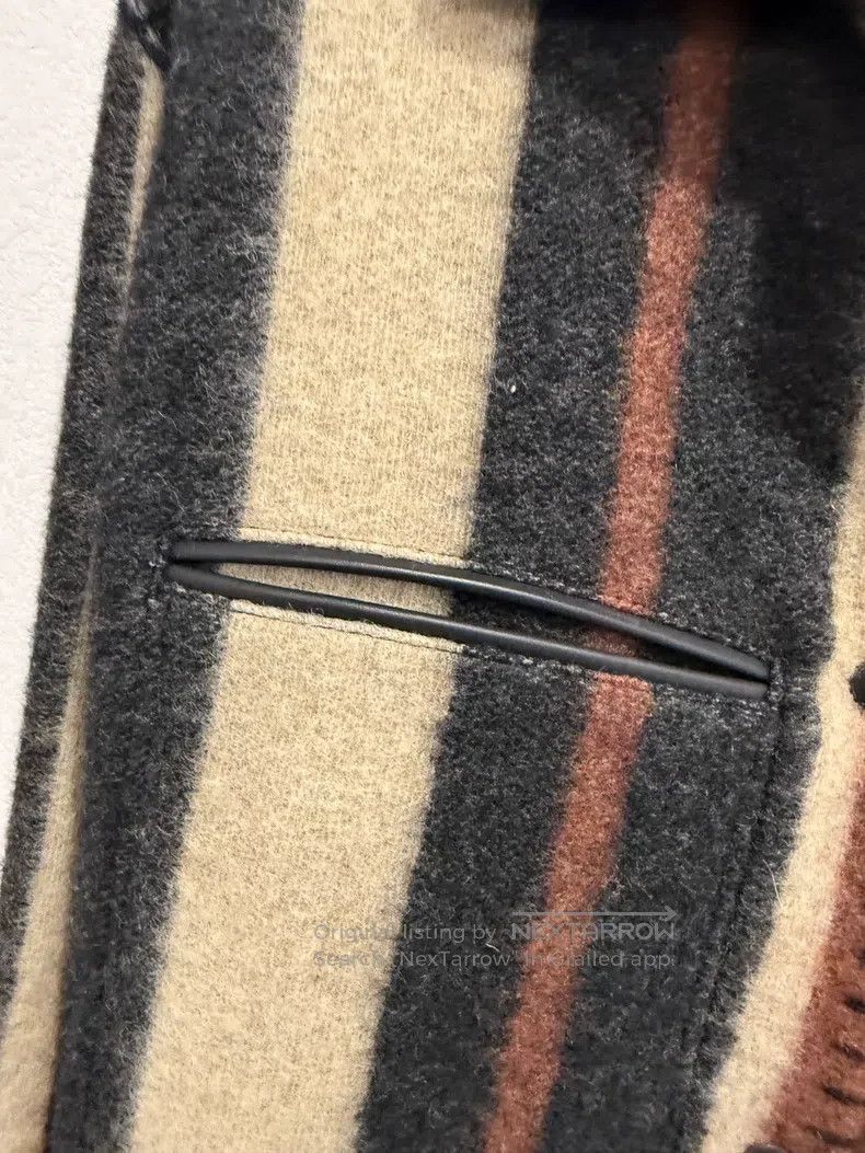 Loewe Loewe Striped wool coat Size XXS / US 00 / IT 34 - 8 Thumbnail