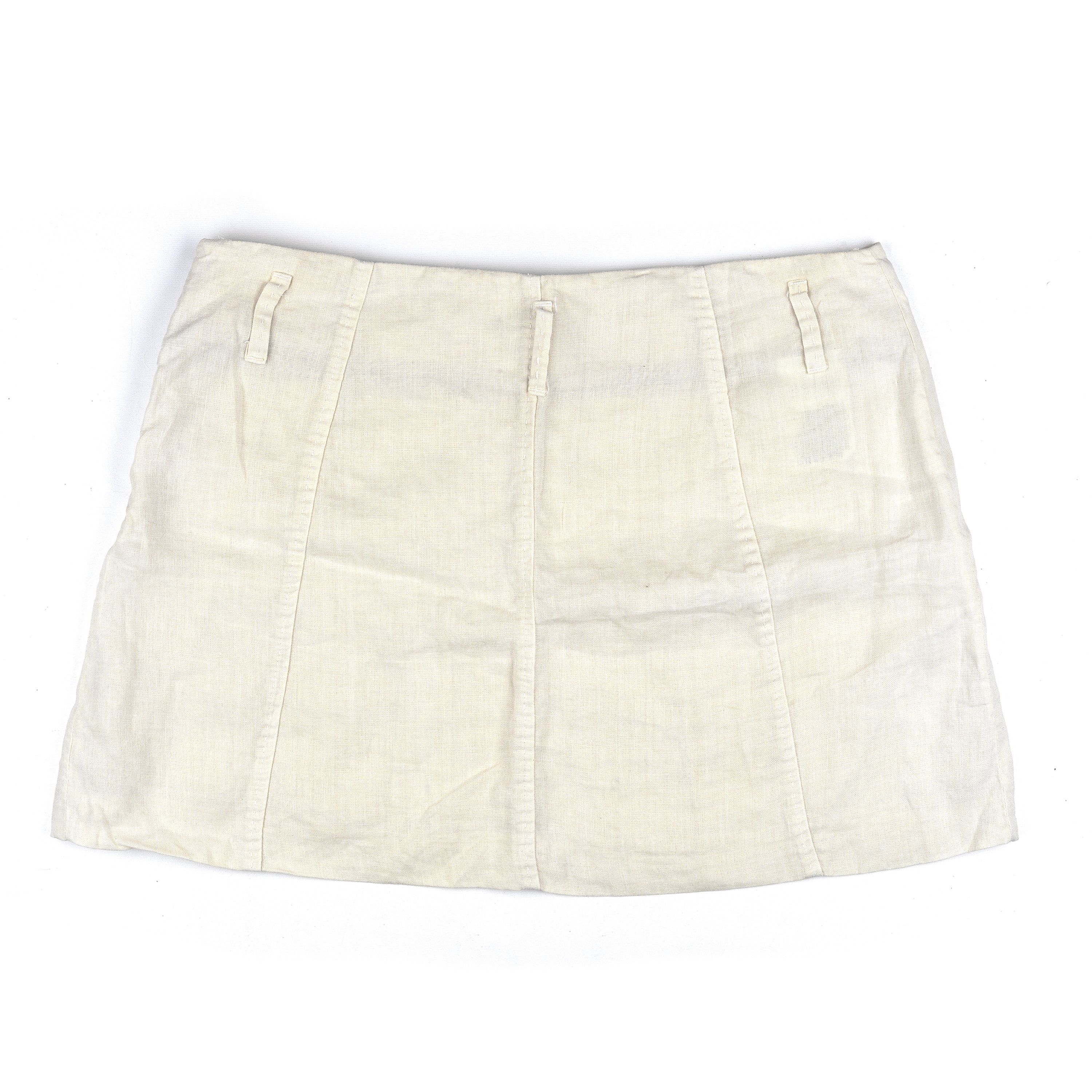 C.P. Company CP Company Beige Flax Mini Skirt (M) Size 27" / US 4 / IT 40 - 2 Thumbnail