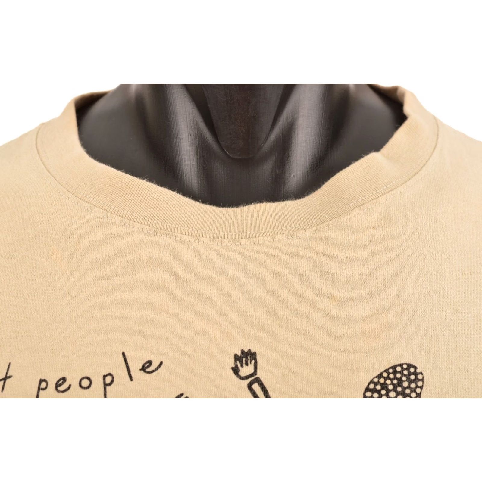 Vintage VINTAGE Balarinji T-Shirt Men L Liwangala Australia Spirit People Beige 100% Cotton Size L Tee Shirt Size US L / EU 52-54 / 3 - 6 Thumbnail