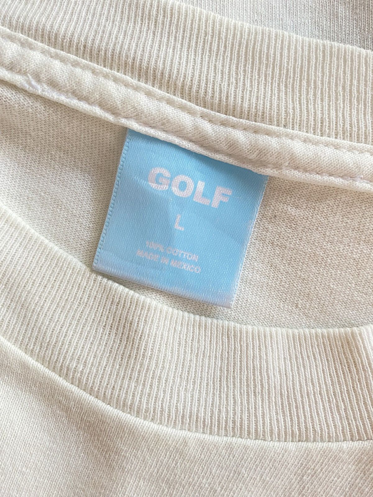 Golf Wang GOLF White Short-Sleeve Graphic Tee Size US L / EU 52-54 / 3 - 12 Thumbnail
