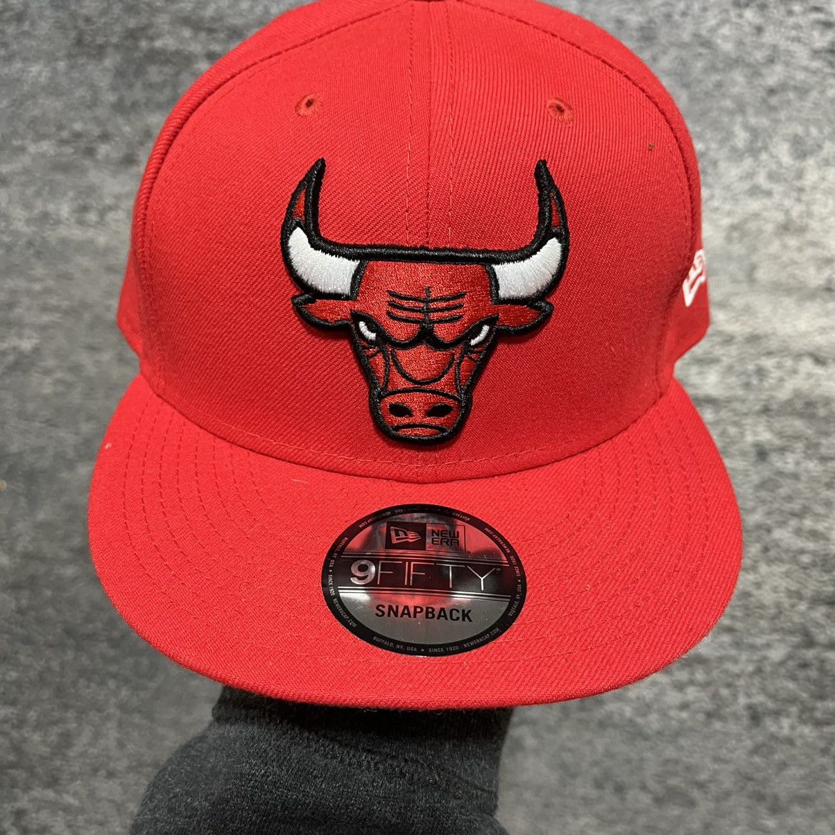 New Era New Era 9Fifty Chicago Bulls NBA Red Snapback Hat Size ONE SIZE - 2 Thumbnail