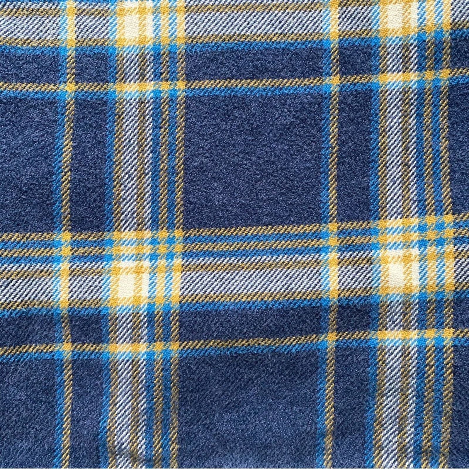 Patagonia Patagonia $89 Organic Cotton Flannel Shirt Blue Plaid S EUC Size US S / EU 44-46 / 1 - 8 Thumbnail