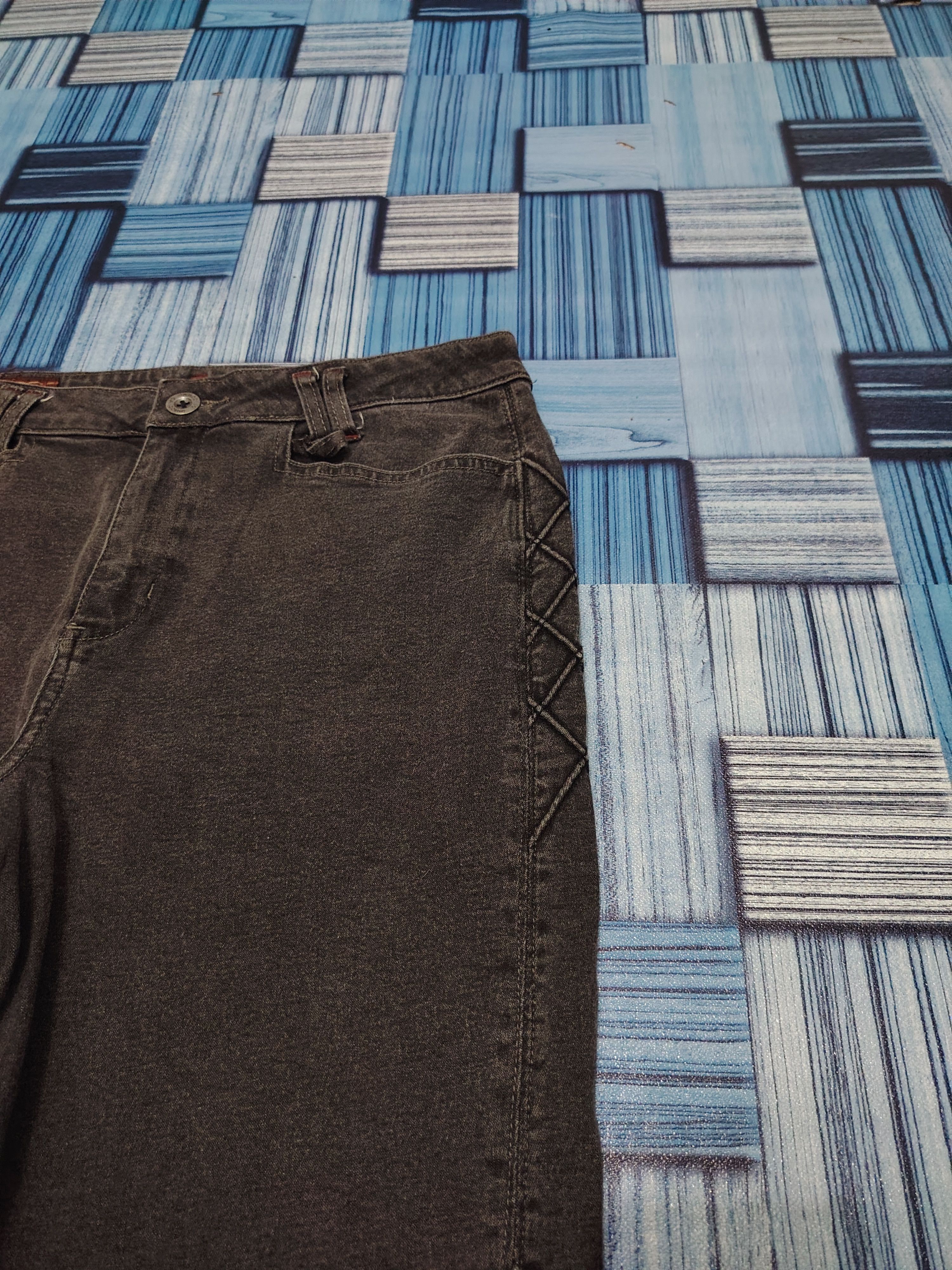 If Six Was Nine × Japanese Brand 💥Insane💥 comme ca comme ci stretch pants jeans bootcut Size US 29 - 6 Thumbnail