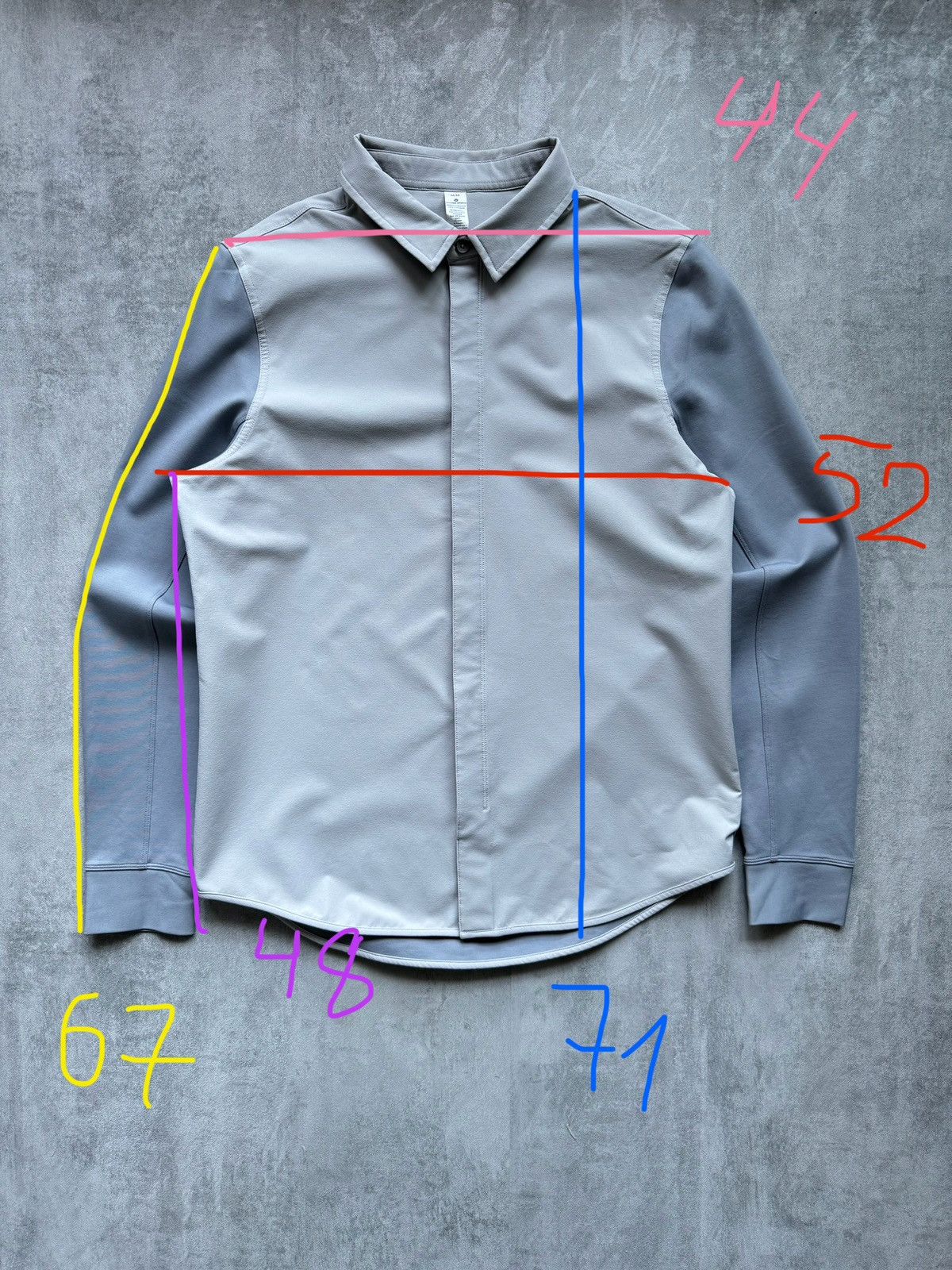 Other Lululemon Mens Shirt Long Sleeve Stretch Size Medium Size US M / EU 48-50 / 2 - 9 Thumbnail