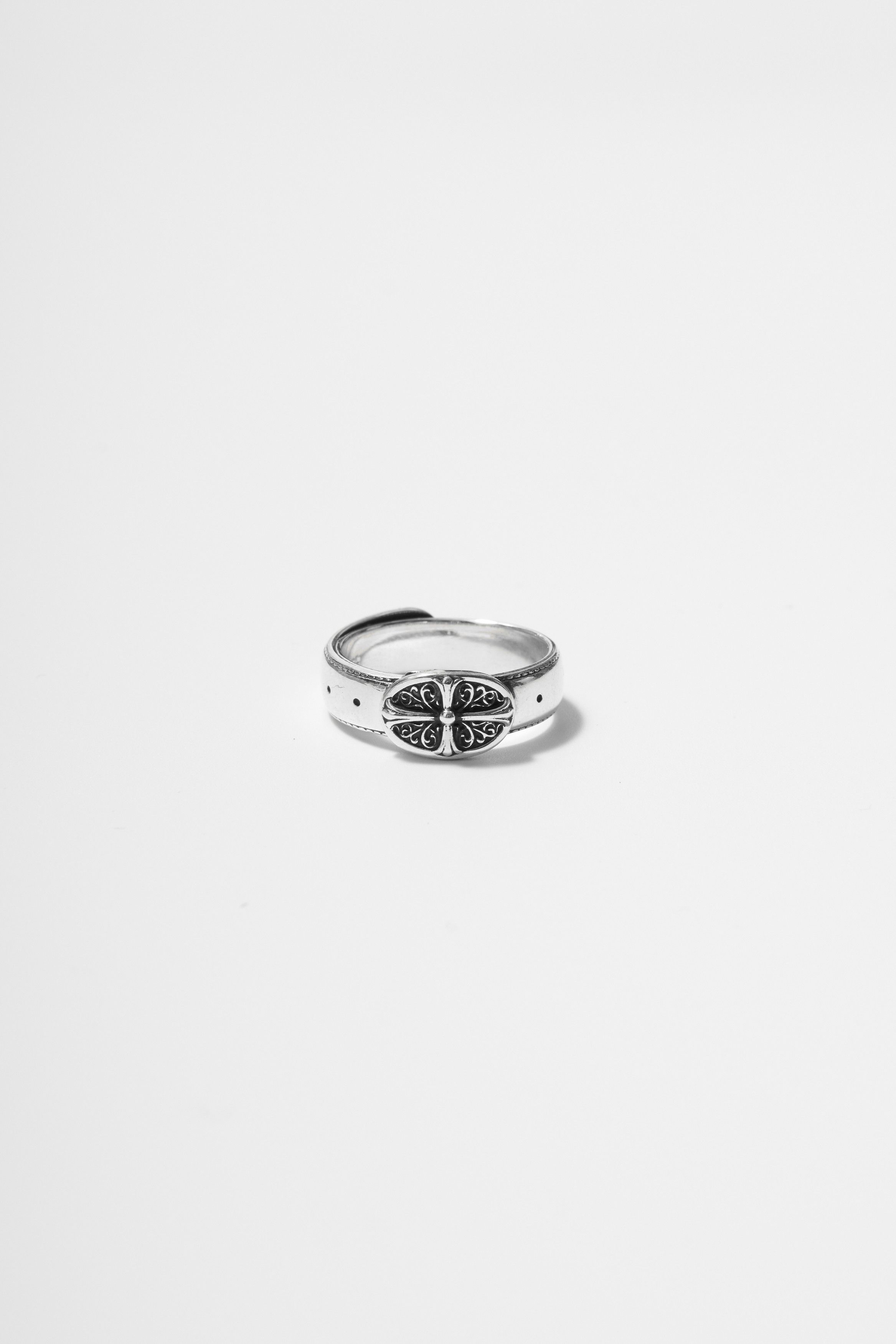 Chrome Hearts Chrome Hearts BELTED OVAL ring silver Size ONE SIZE - 1 Thumbnail