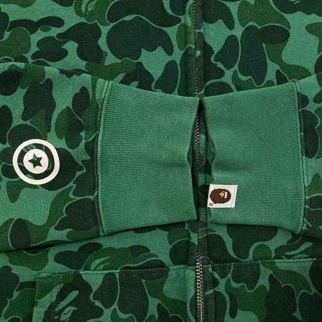 Bape 🔥Shibuya Store Camo🔥 BAPE CAMO Shark Full Zip Hoodie APE Size US L / EU 52-54 / 3 - 6 Thumbnail