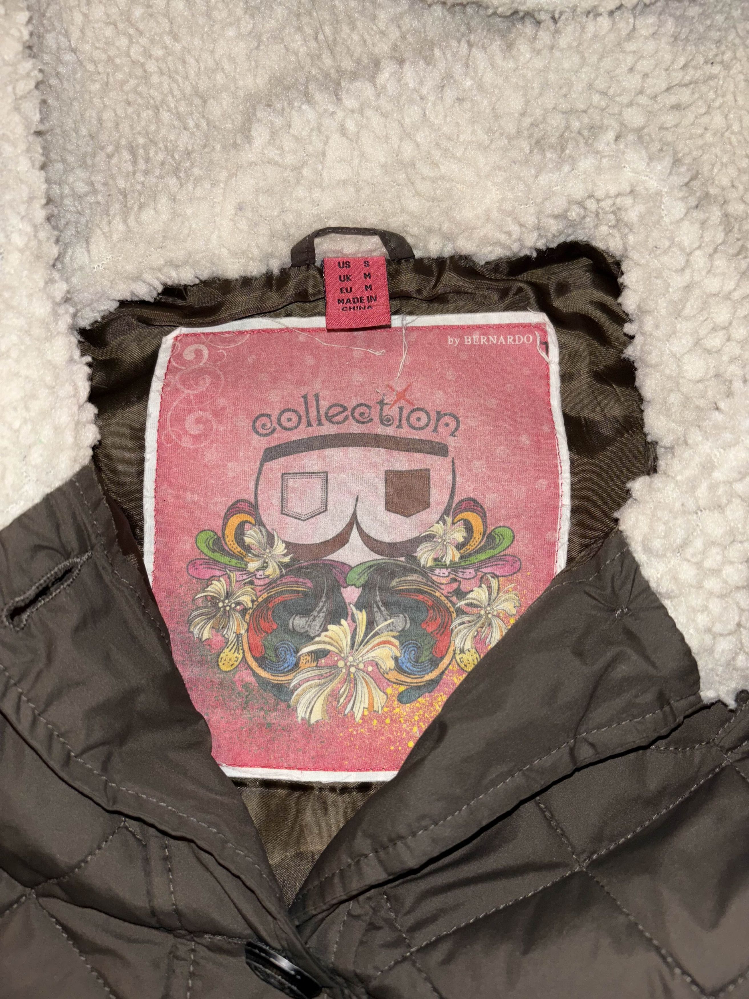 Vintage Y2K Bernardo Brown Puffer Vest Size S / US 4 / IT 40 - 2 Thumbnail