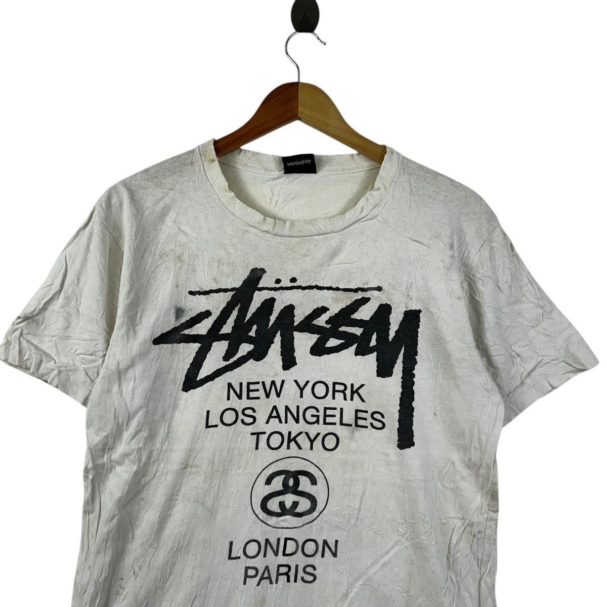 Stussy Vintage Stüssy New York Los Angeles Tokyo London Paris Size US S / EU 44-46 / 1 - 2 Thumbnail