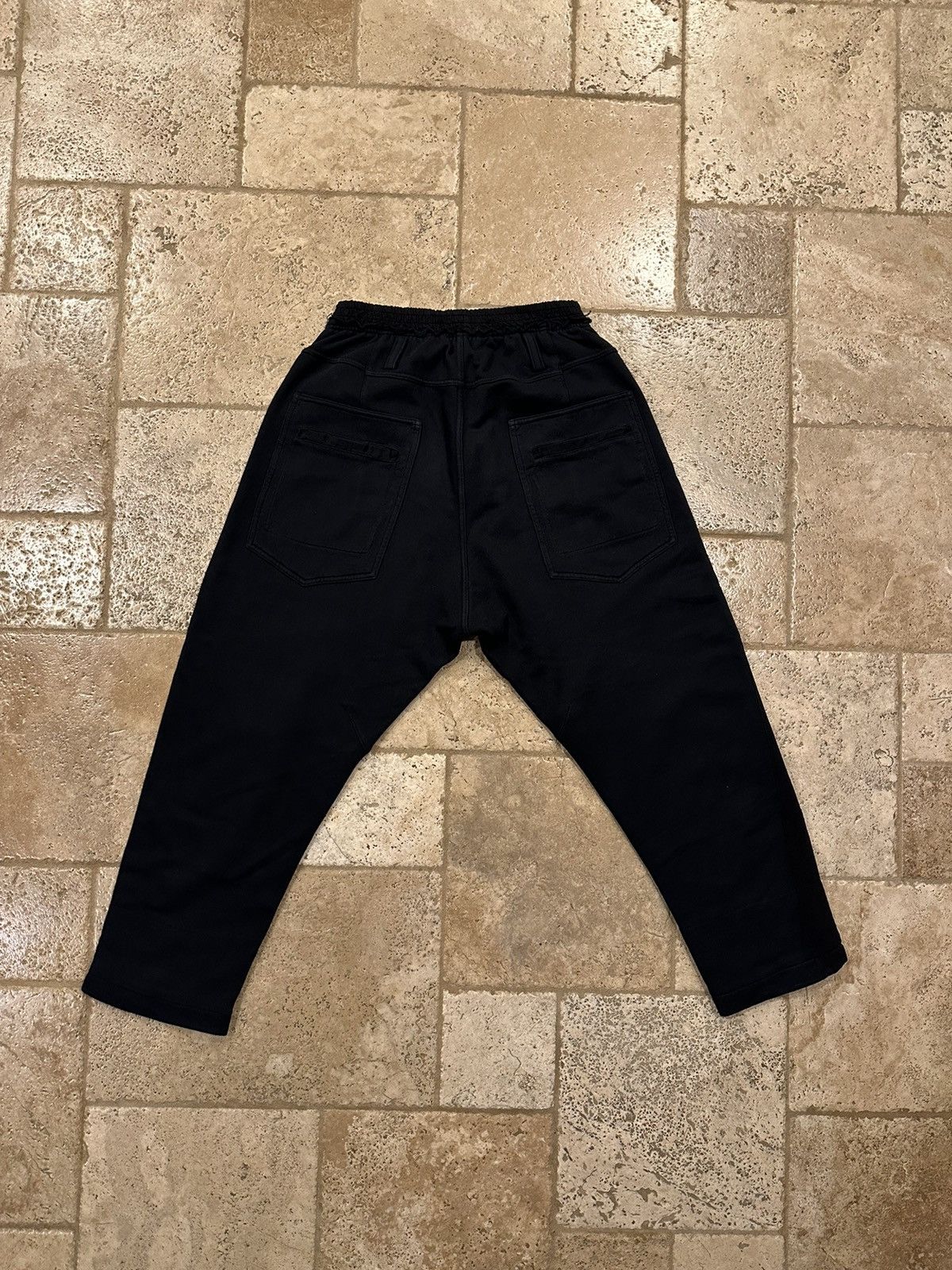 Haider Ackermann Haider Ackermann Black Perth Jogger Taxedo Pants Size US 33 - 11 Thumbnail