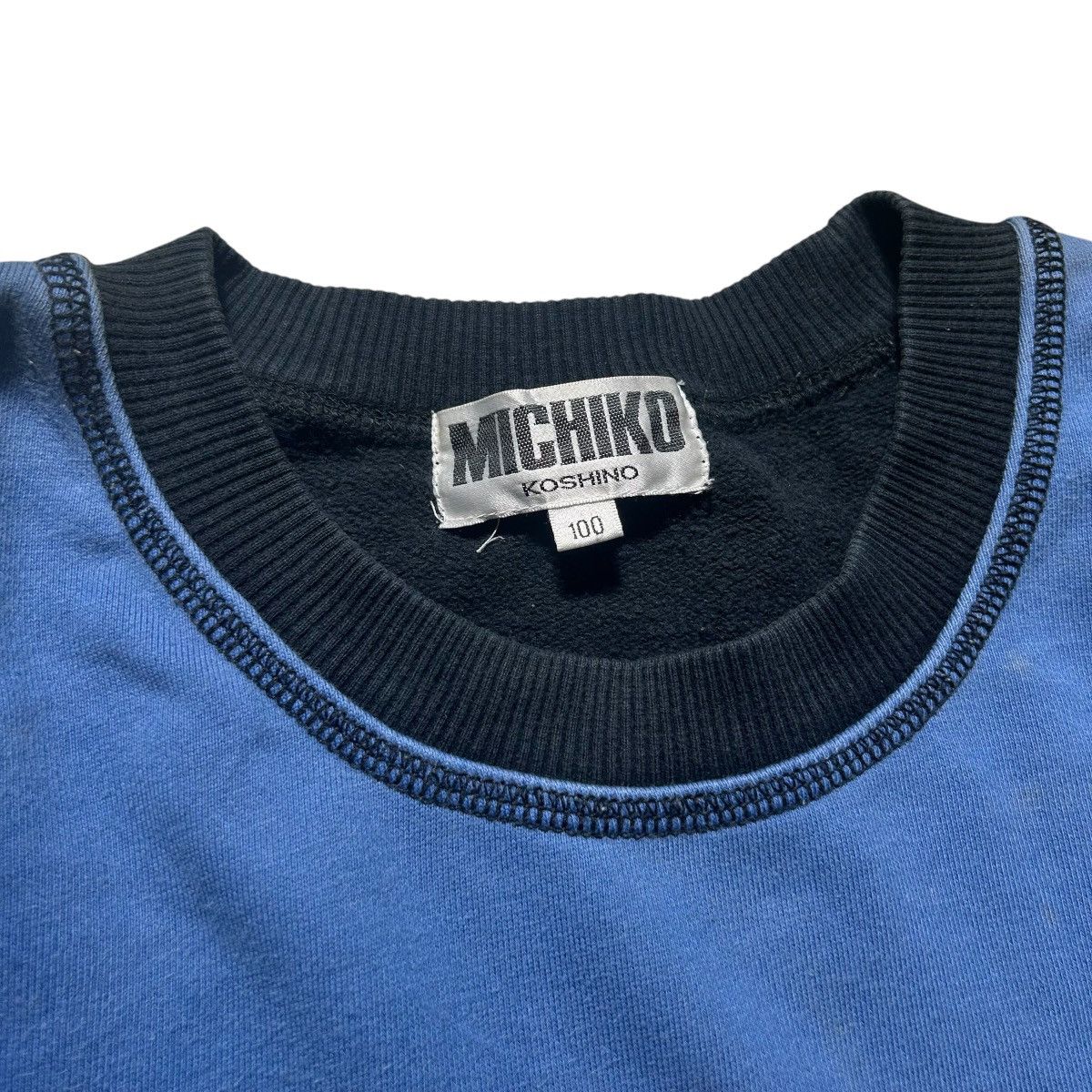 Michiko Koshino London × Vintage Michiko Koshino London Sweatshirt Size US L / EU 52-54 / 3 - 4 Thumbnail