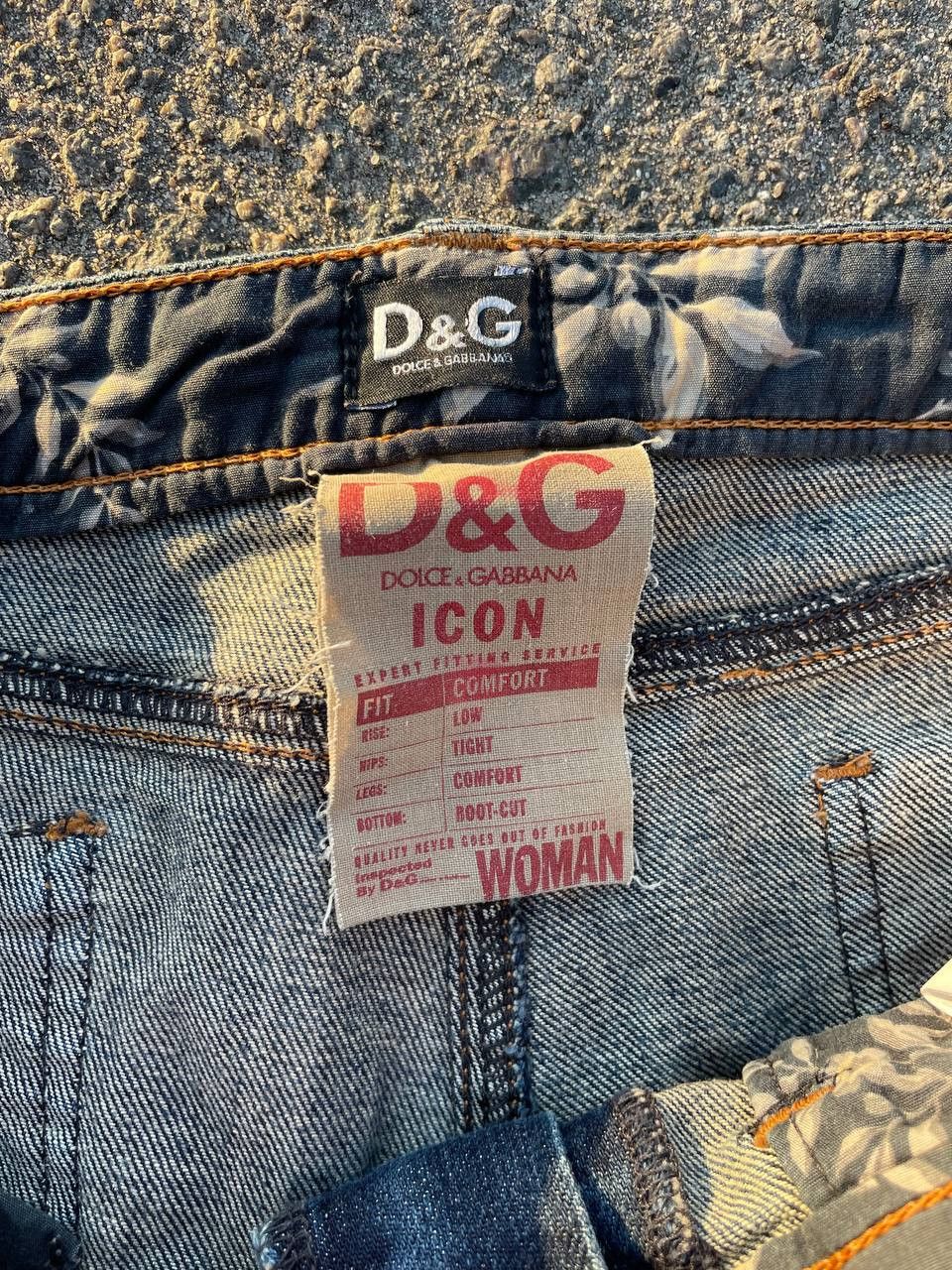 Dolce & Gabbana Vintage Dolce Gabbana ICON Italia Blue Jeans Women Size 29" - 11 Thumbnail