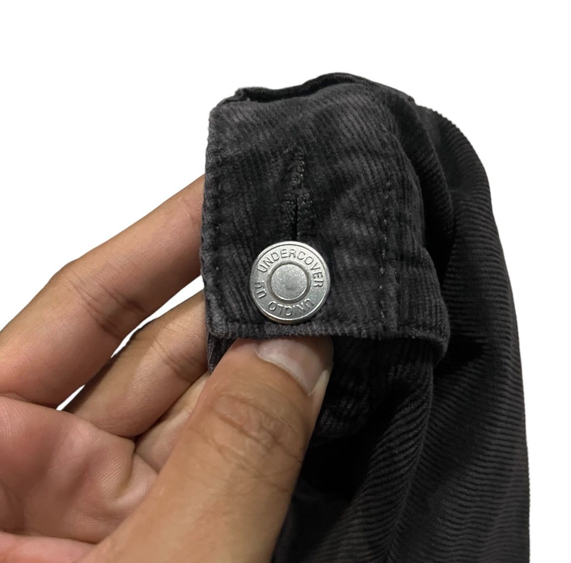 Japanese Brand SS03 Undercover Zipper Corduroy Black Pant Size US 30 / EU 46 - 7 Thumbnail