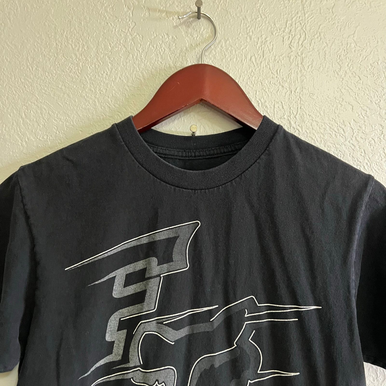 Fox Racing Y2K Fox Racing Shirt Mens Small Black Logo Graphic skater Size US S / EU 44-46 / 1 - 9 Thumbnail