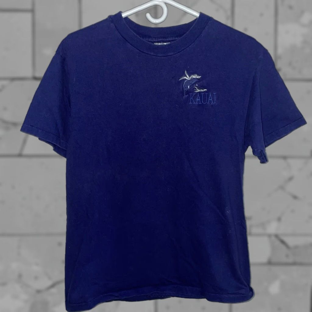 Hanes VINTAGE Hanes Purple Graphic T-Shirt Mens Medium USA Theme 80s Style Size US M / EU 48-50 / 2 - 1 Thumbnail