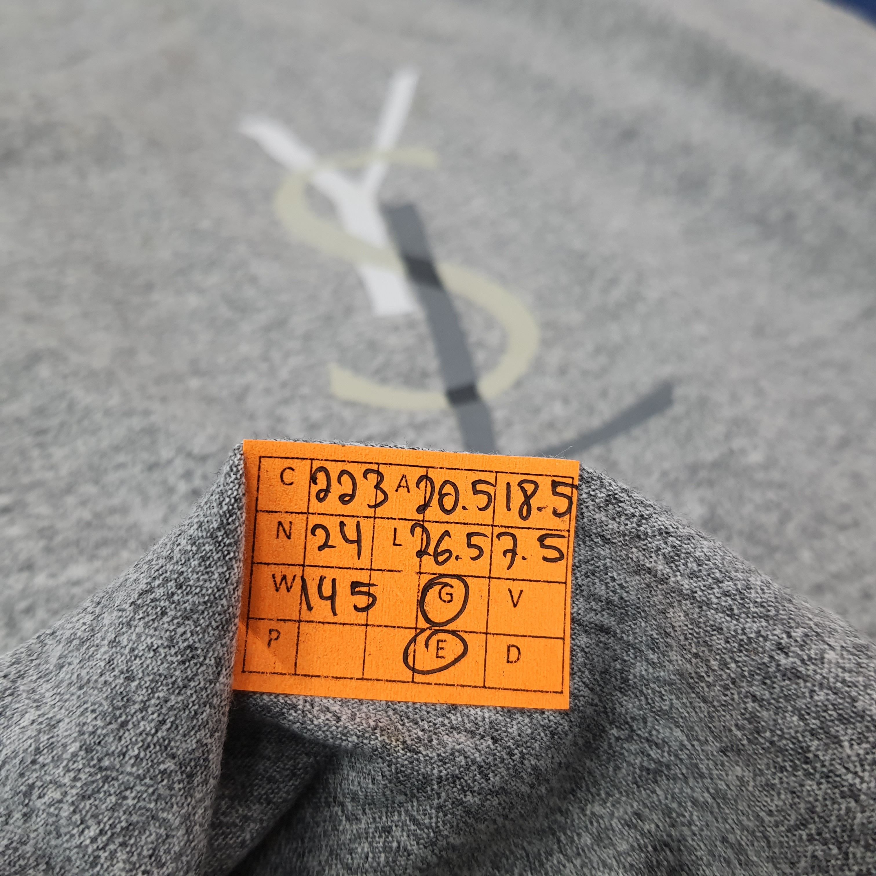 Yves Saint Laurent Vintage YSL Yves Saint Laurent Luxury Brand Tshirt C223N24 Size US M / EU 48-50 / 2 - 8 Thumbnail