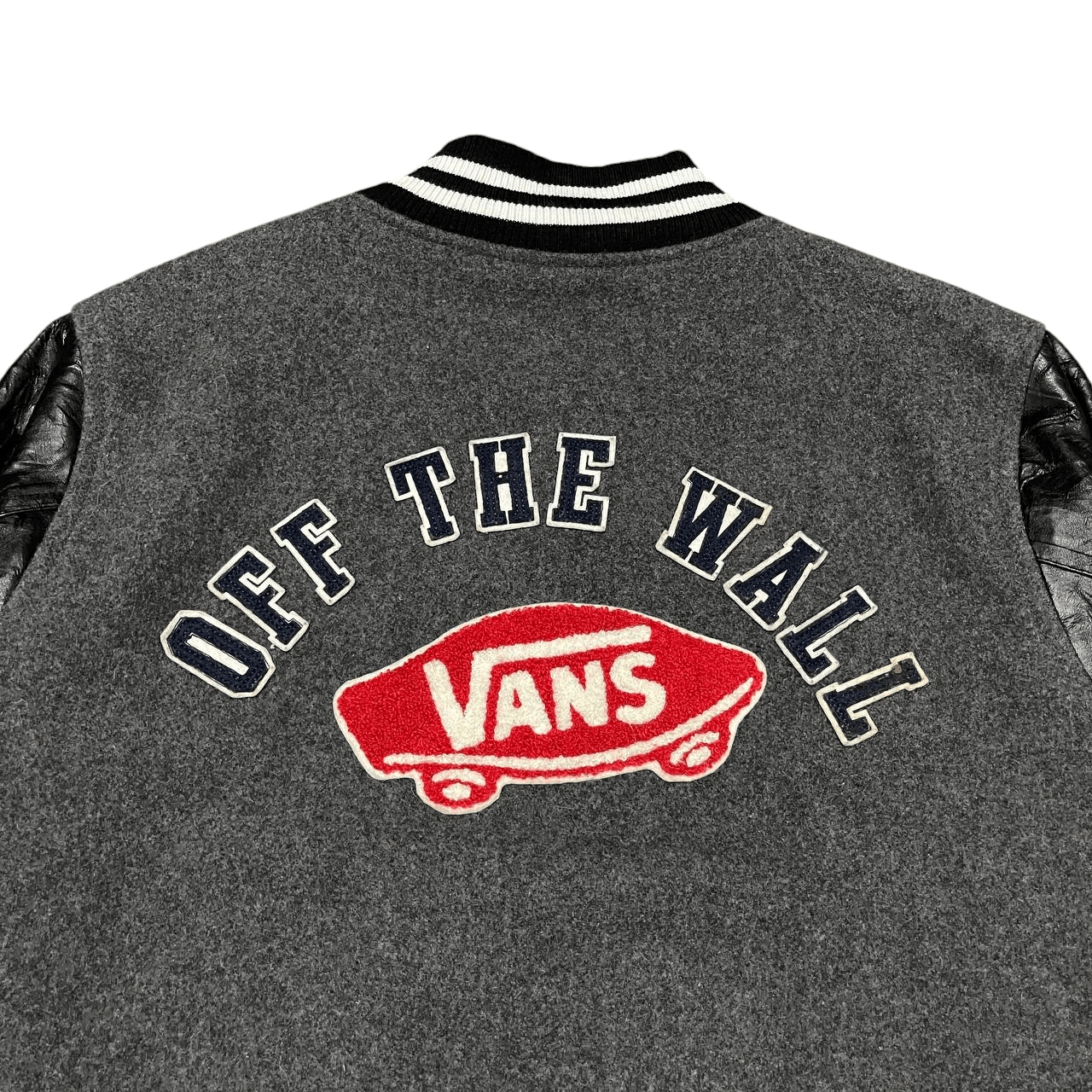 Vans Vans Off The Wall Wool Varsity Jacket Size US M / EU 48-50 / 2 - 2 Thumbnail