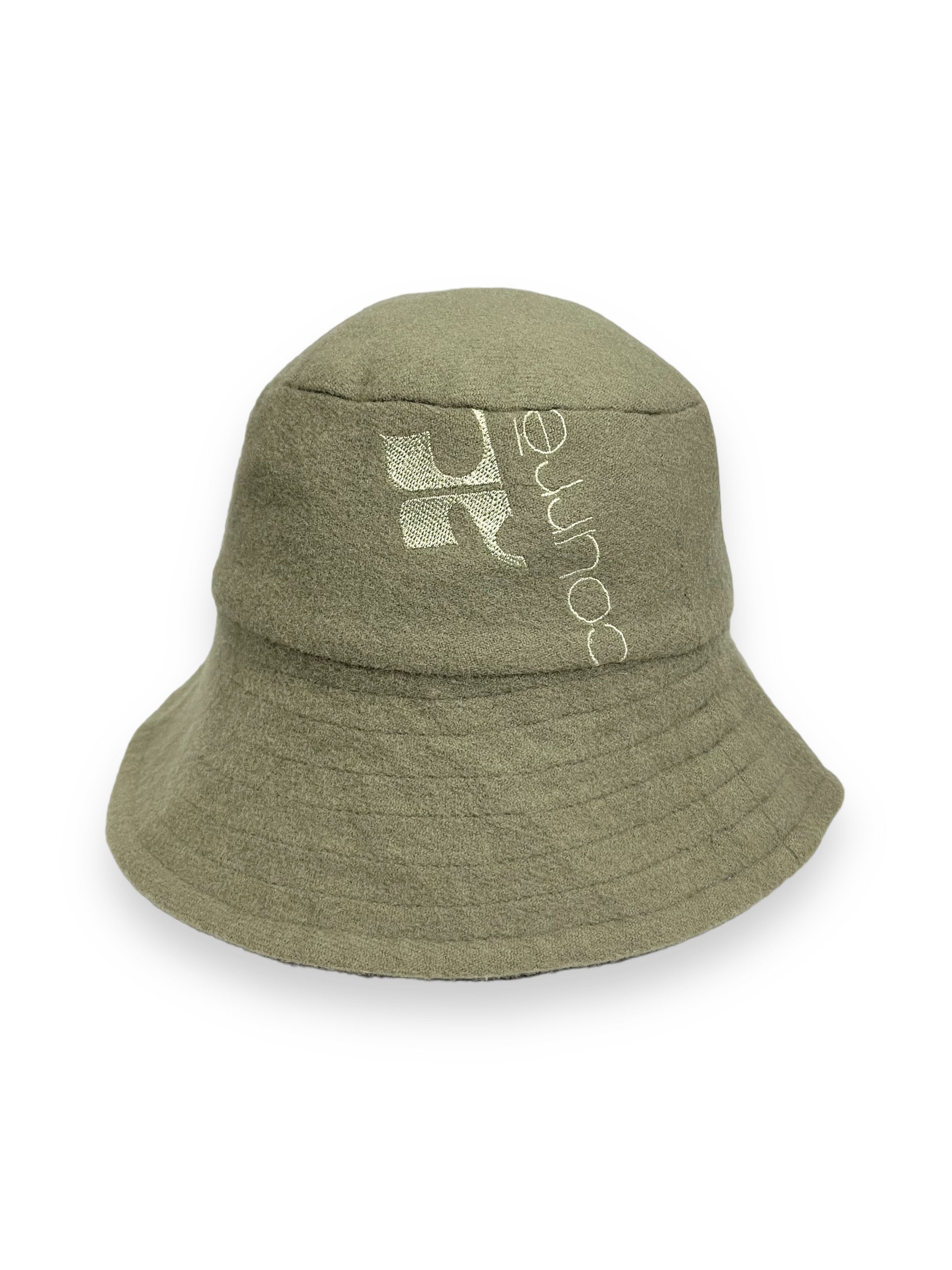 Courreges Vintage 80’s COURREGES Lambswool Bucket Hat Made In Italy Size ONE SIZE - 2 Thumbnail