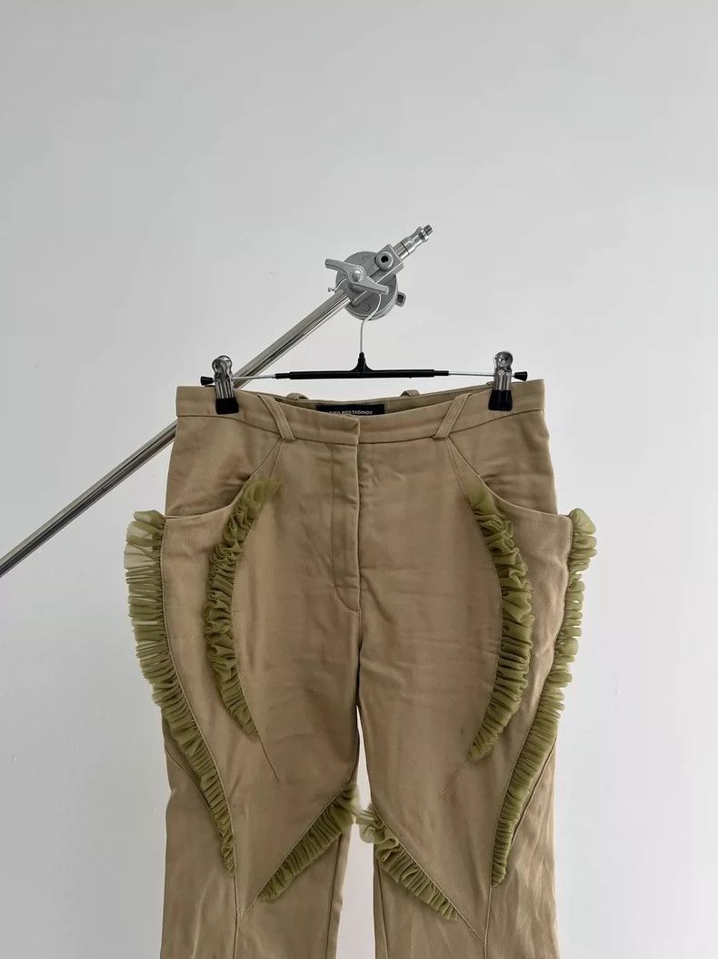 Kiko Kostadinov Kiko Kostadinov FW23 Lace Flared Pants 2504-Nextarrow Size US 36 / EU 52 - 3 Thumbnail