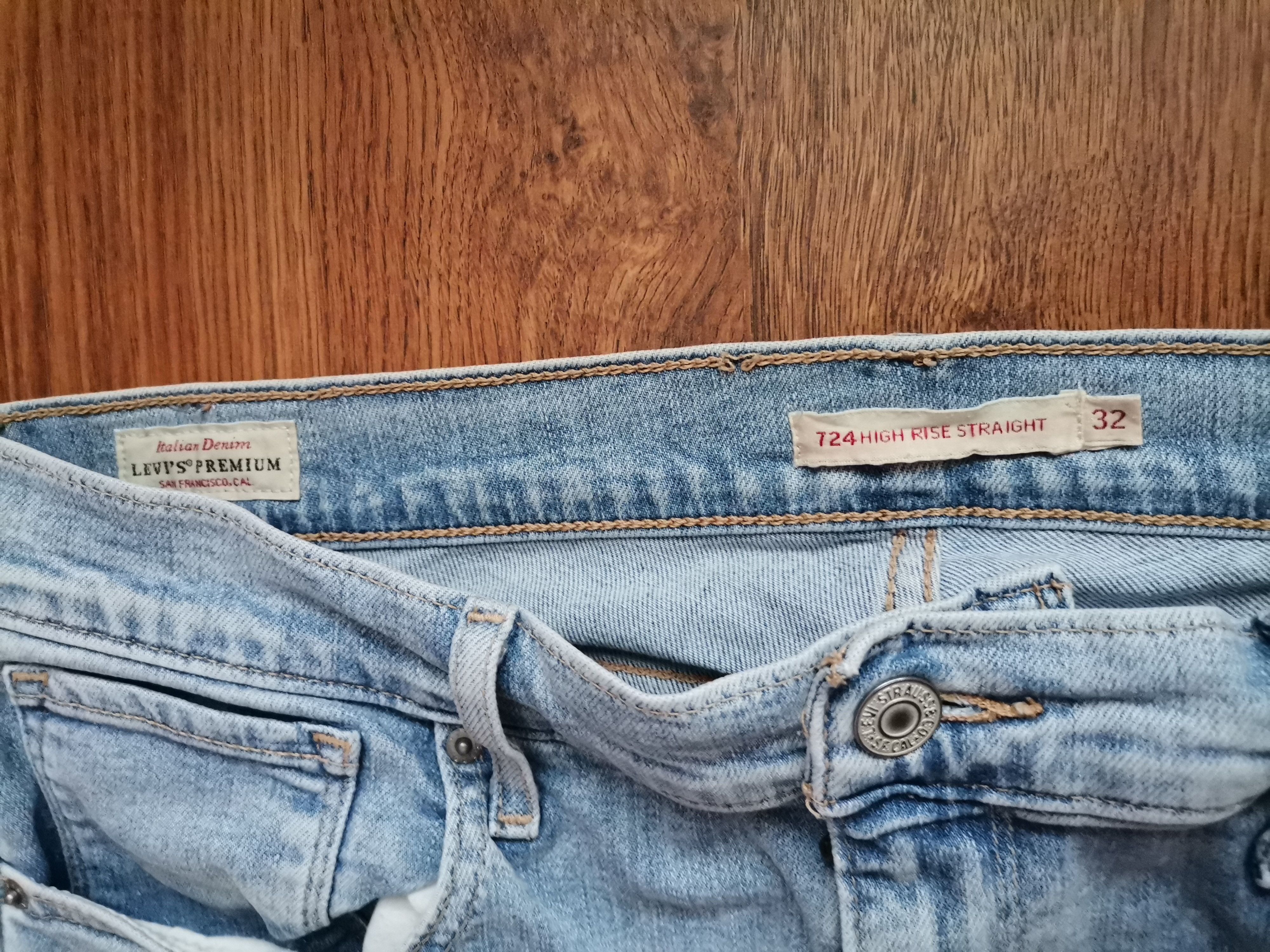 Levi's Levi's Women's 724 Jeans Size 32" / US 10 / IT 46 - 2 Thumbnail