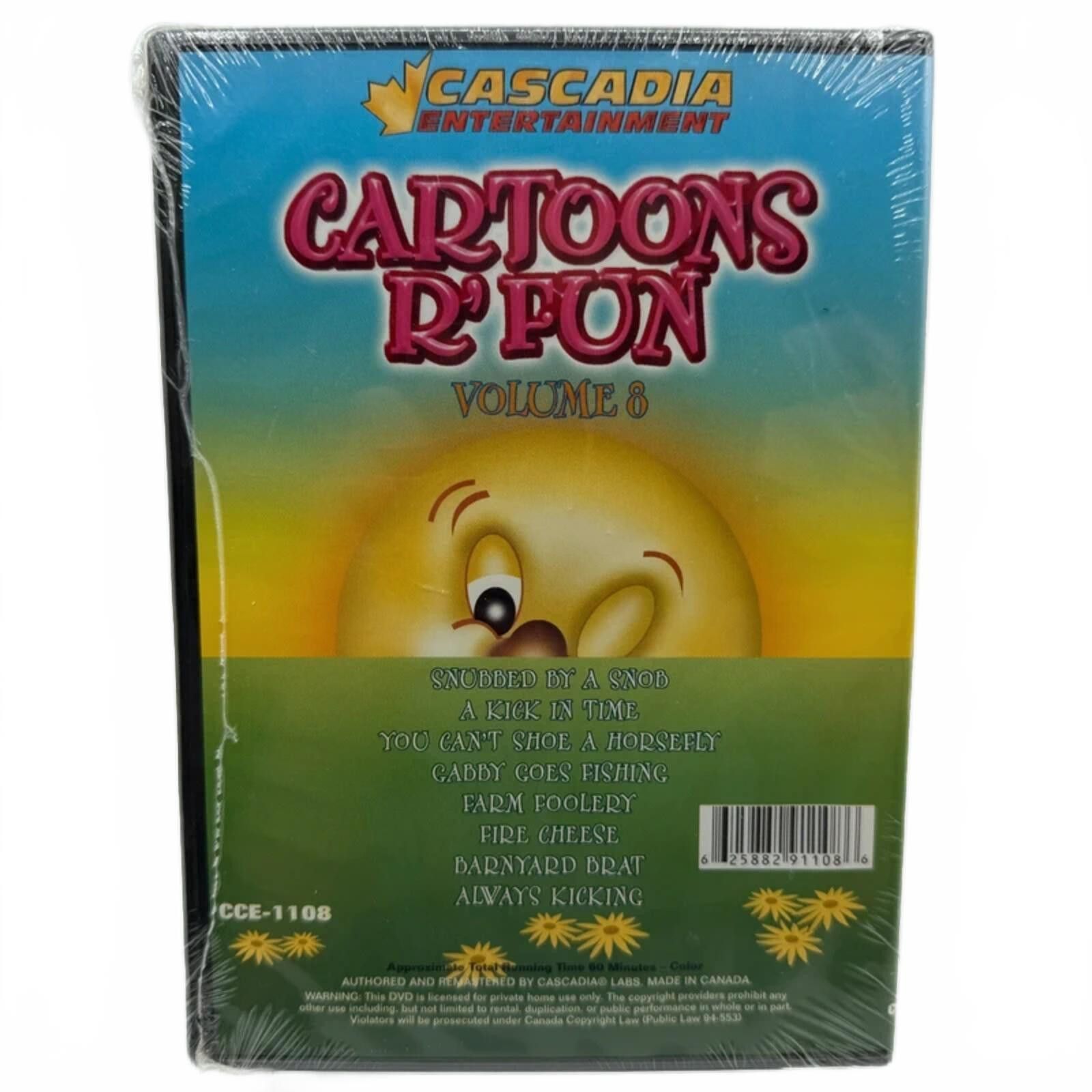 Other Cartoons R' Fun Volume 8 Cascadia Entertainment - DVD Size ONE SIZE - 2 Thumbnail