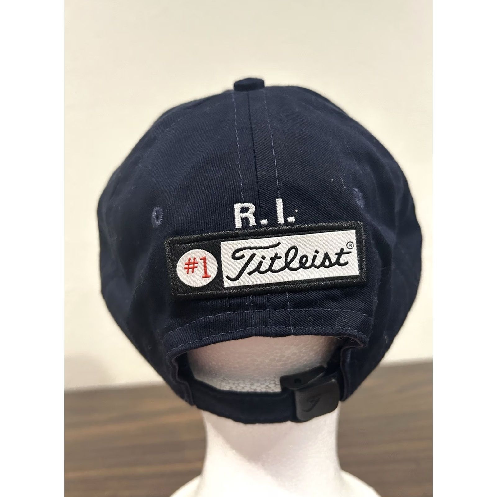 Titleist Titleist Golf Hat Cap Navy Adjustable Strapback Embroidered Logo Men One Size Blue Size ONE SIZE - 5 Thumbnail