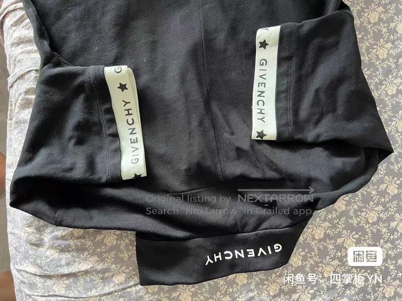 Givenchy Givenchy Men's Black Hoodie Size US L / EU 52-54 / 3 - 8 Thumbnail