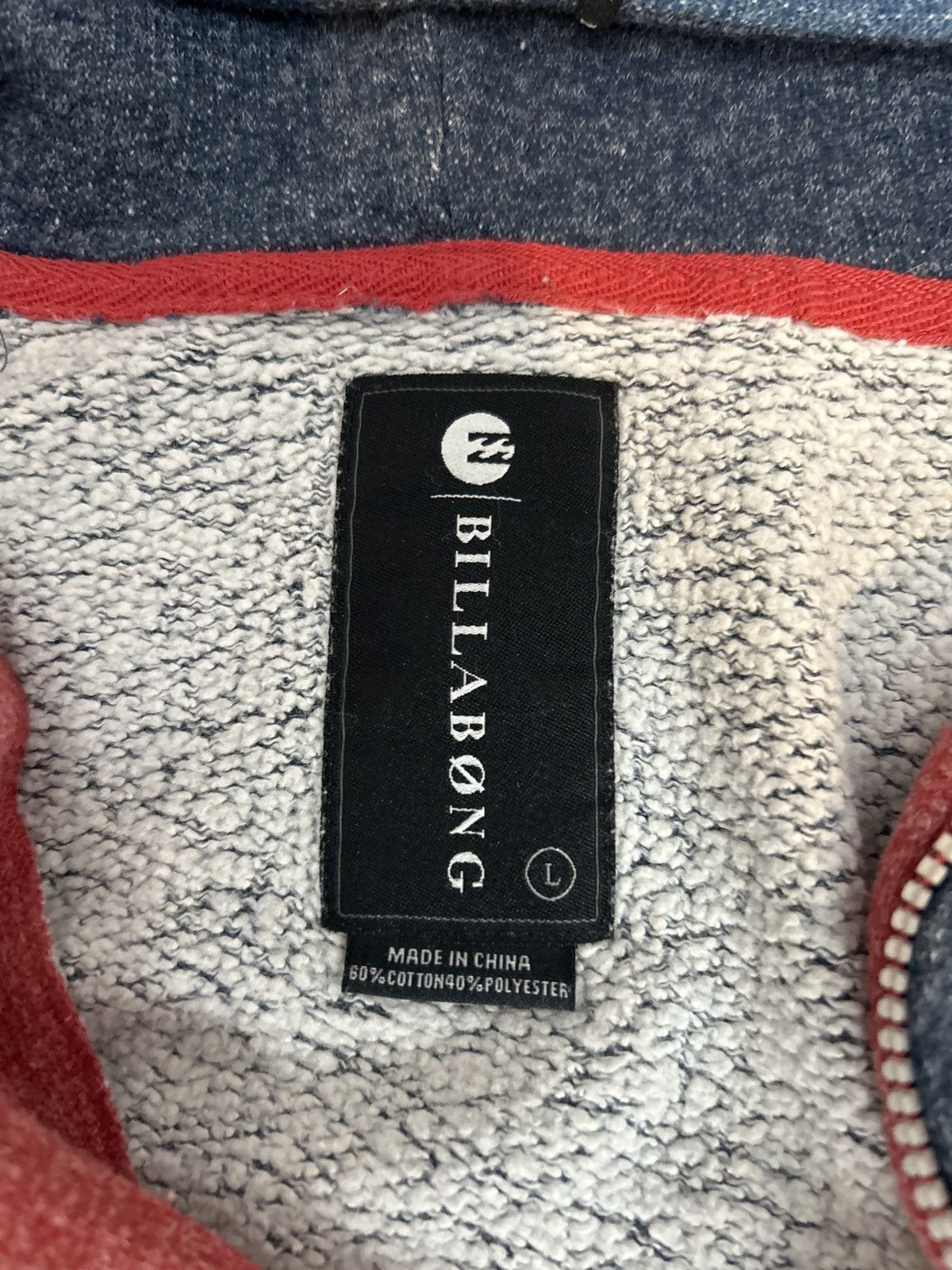 Billabong Billabong Men’s Full Zip Hoodie Colorblock Surf Skate Sweat Size US L / EU 52-54 / 3 - 5 Thumbnail