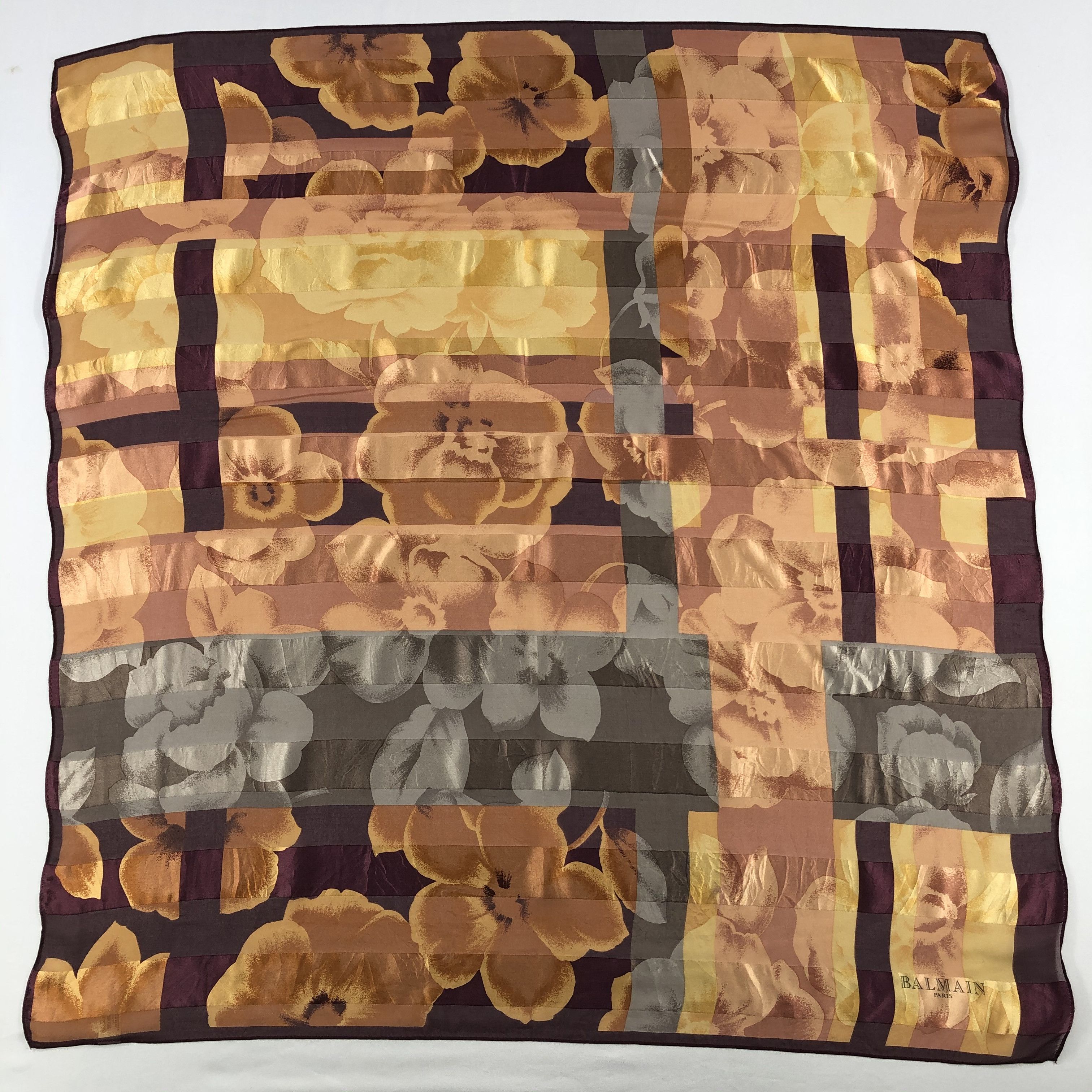 Pierre Balmain Vintage Balmain Silk Scarf Size ONE SIZE - 2 Thumbnail