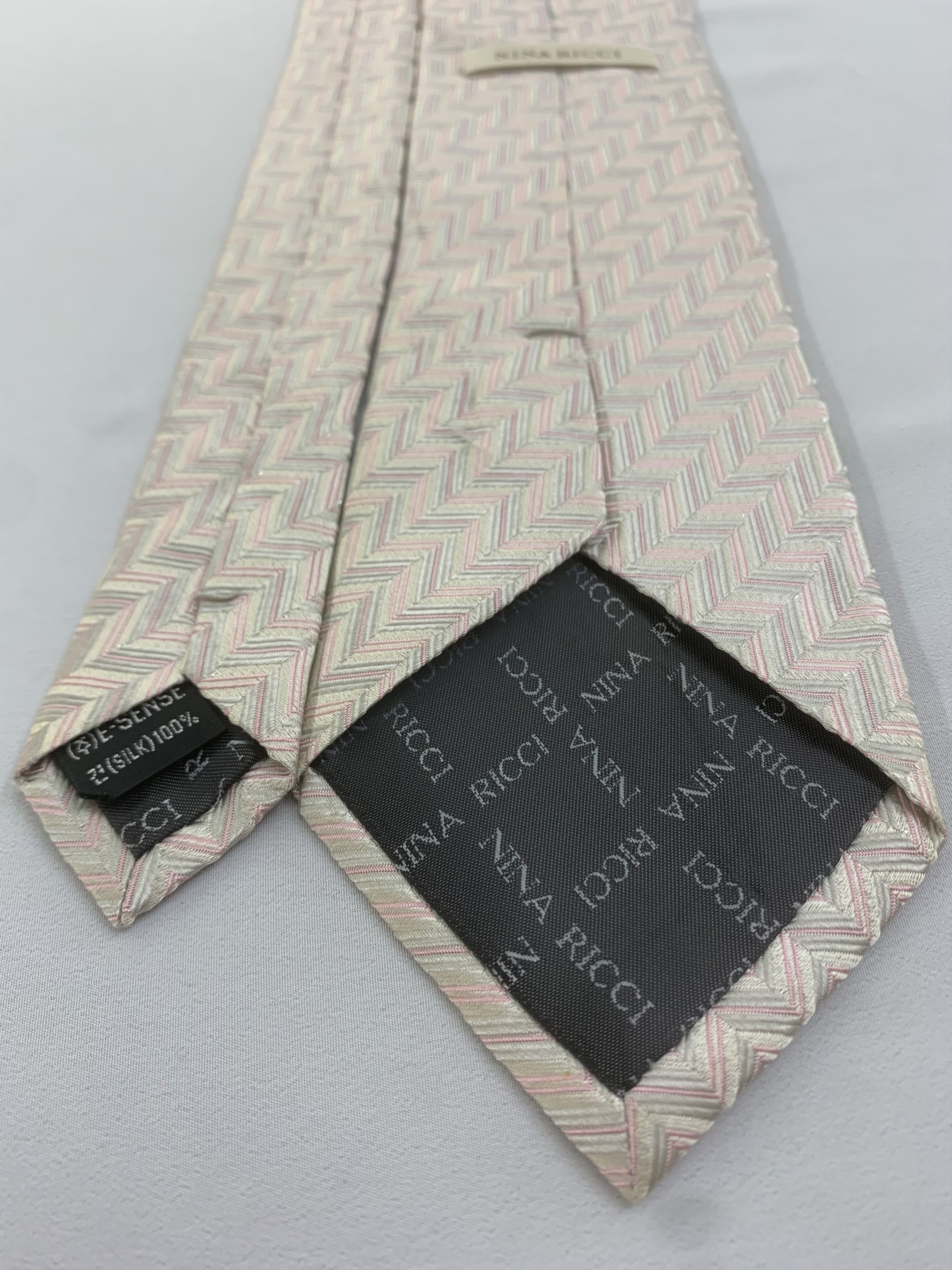 Vintage Nina Ricci silk tie NT1002 Size ONE SIZE - 5 Thumbnail
